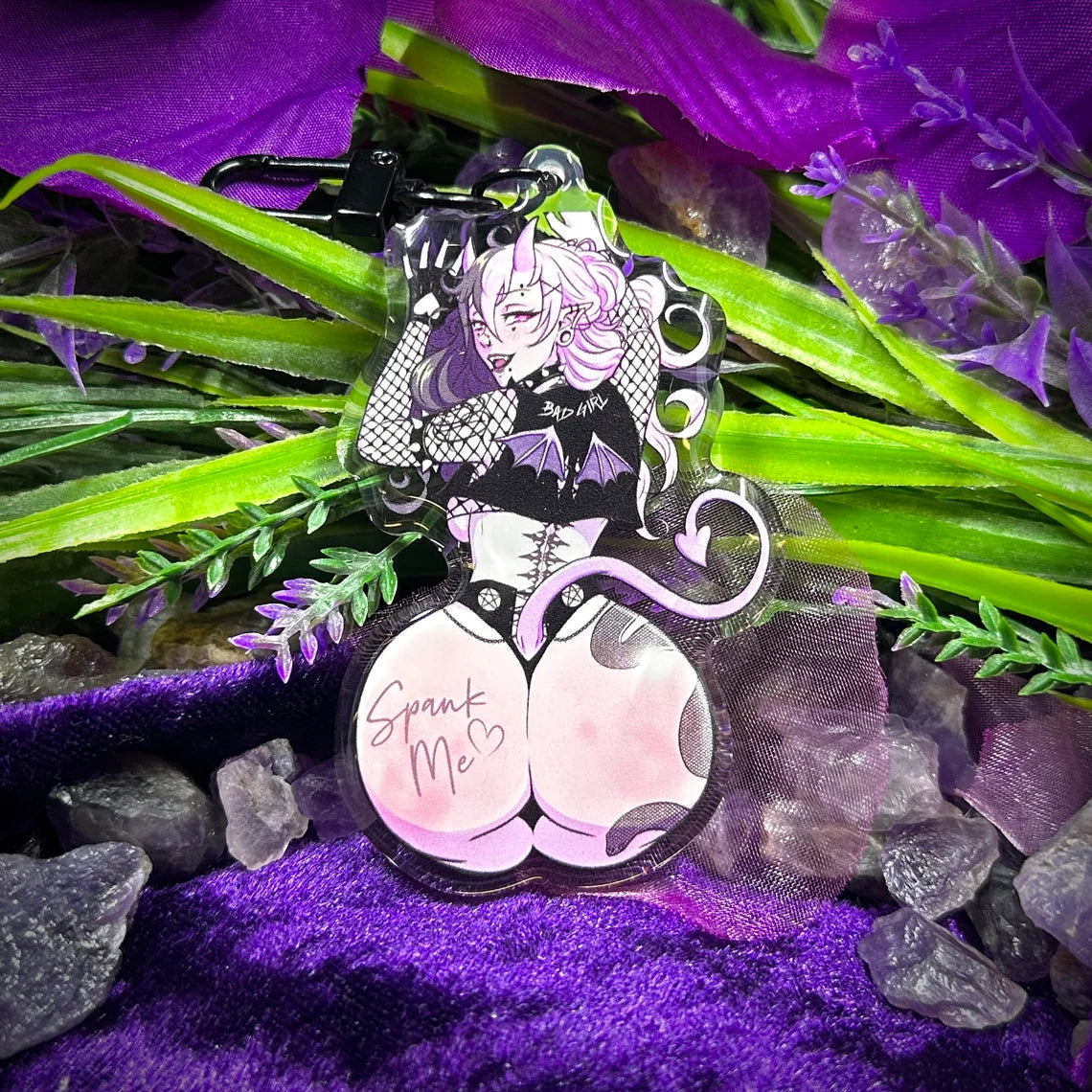 Spank Me Acrylic Charm