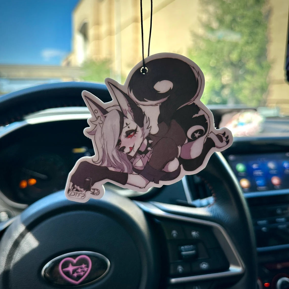 Midnight Ice Hound Air Freshener