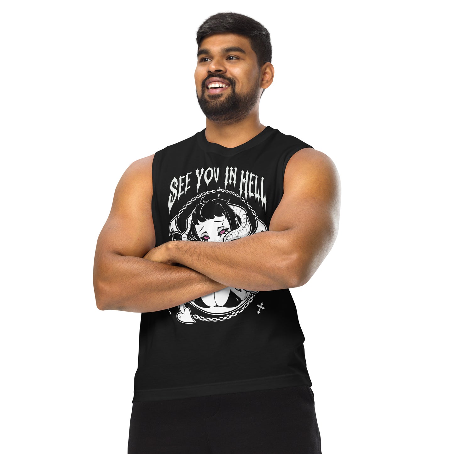 See You In Hell Muscle Shirt