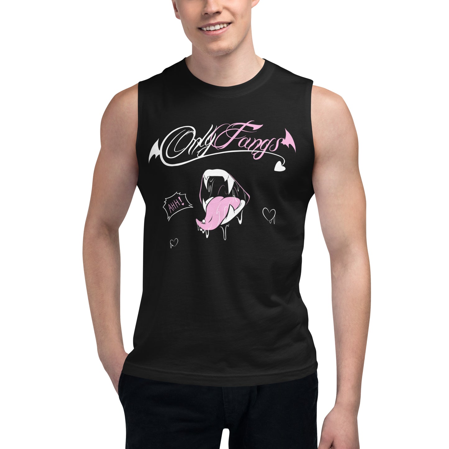 OnlyFangs Unisex Muscle Shirt