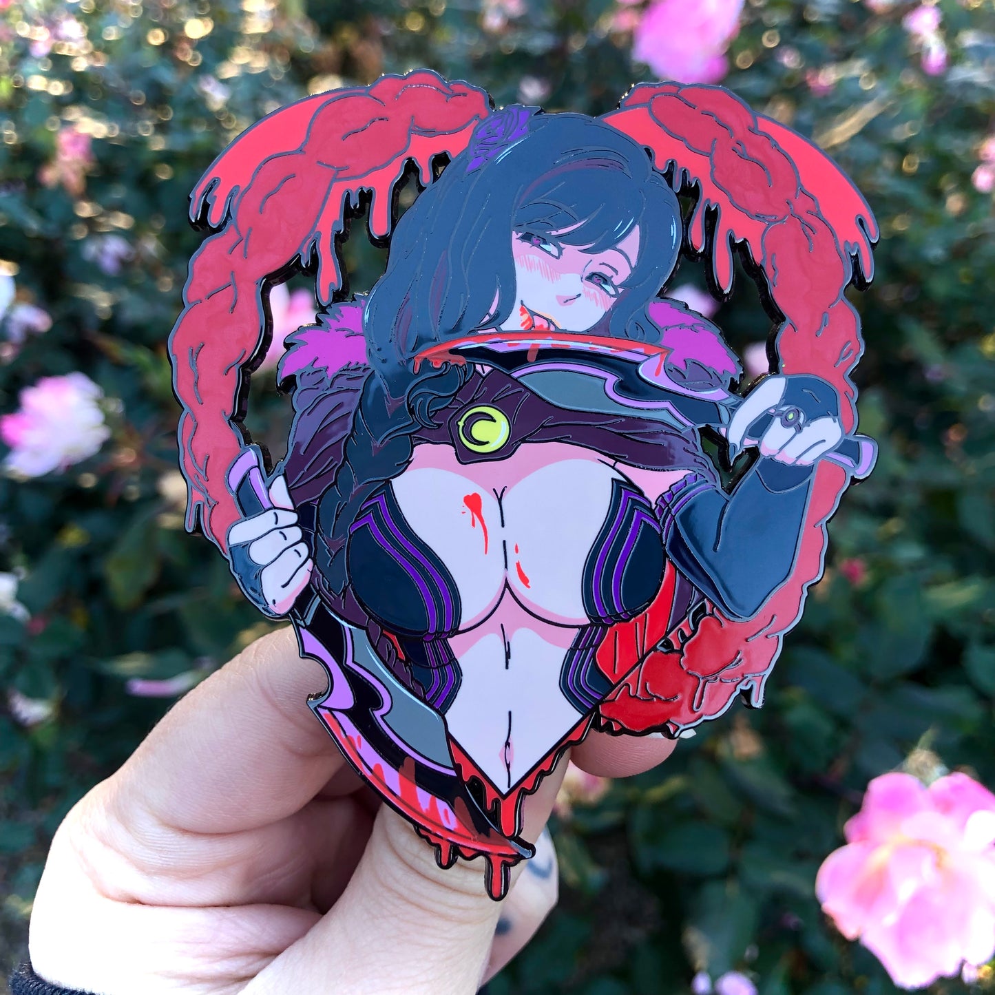 Voluptuous Vamp Enamel Pin