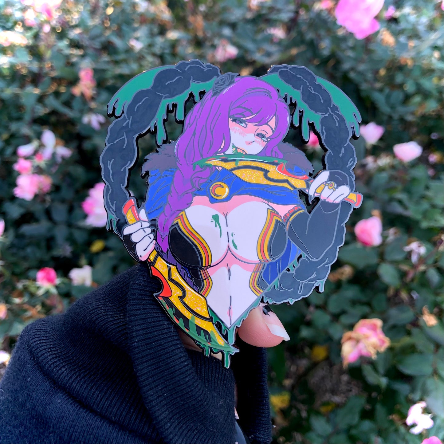 Voluptuous Vamp Enamel Pin