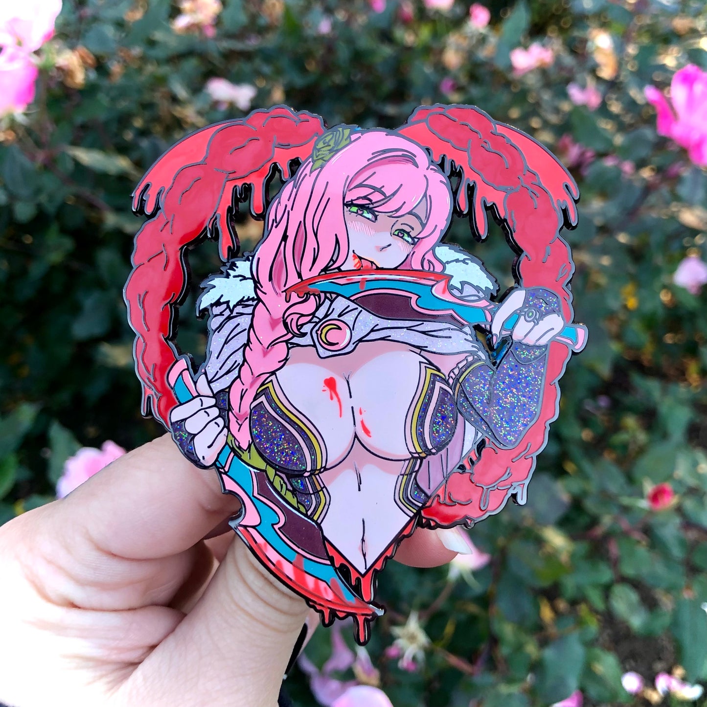 Voluptuous Vamp Enamel Pin