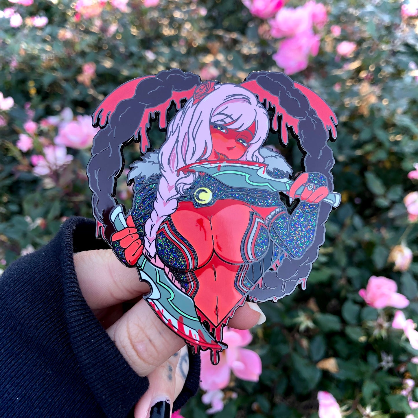 Voluptuous Vamp Enamel Pin