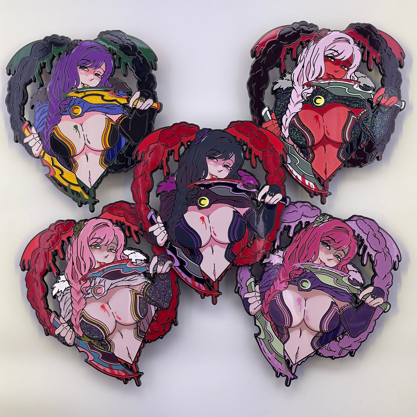 Voluptuous Vamp Enamel Pin