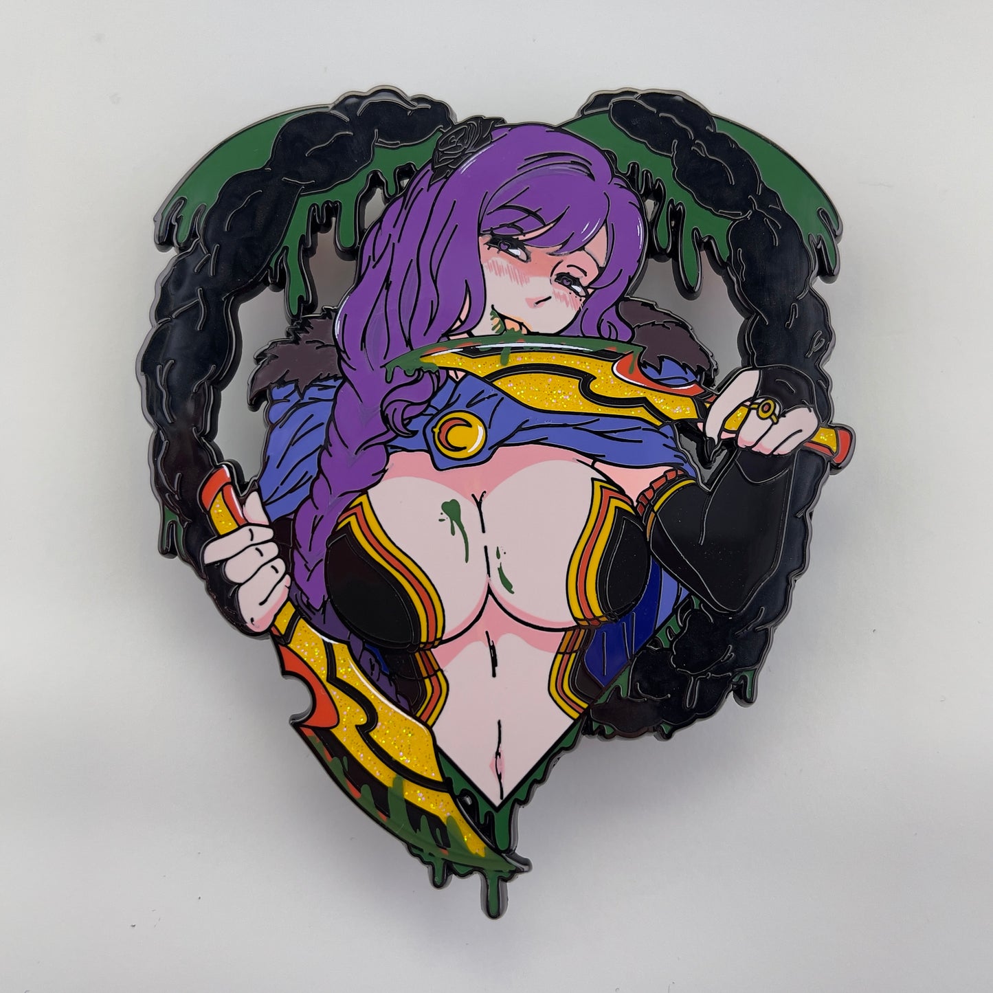 Voluptuous Vamp Enamel Pin