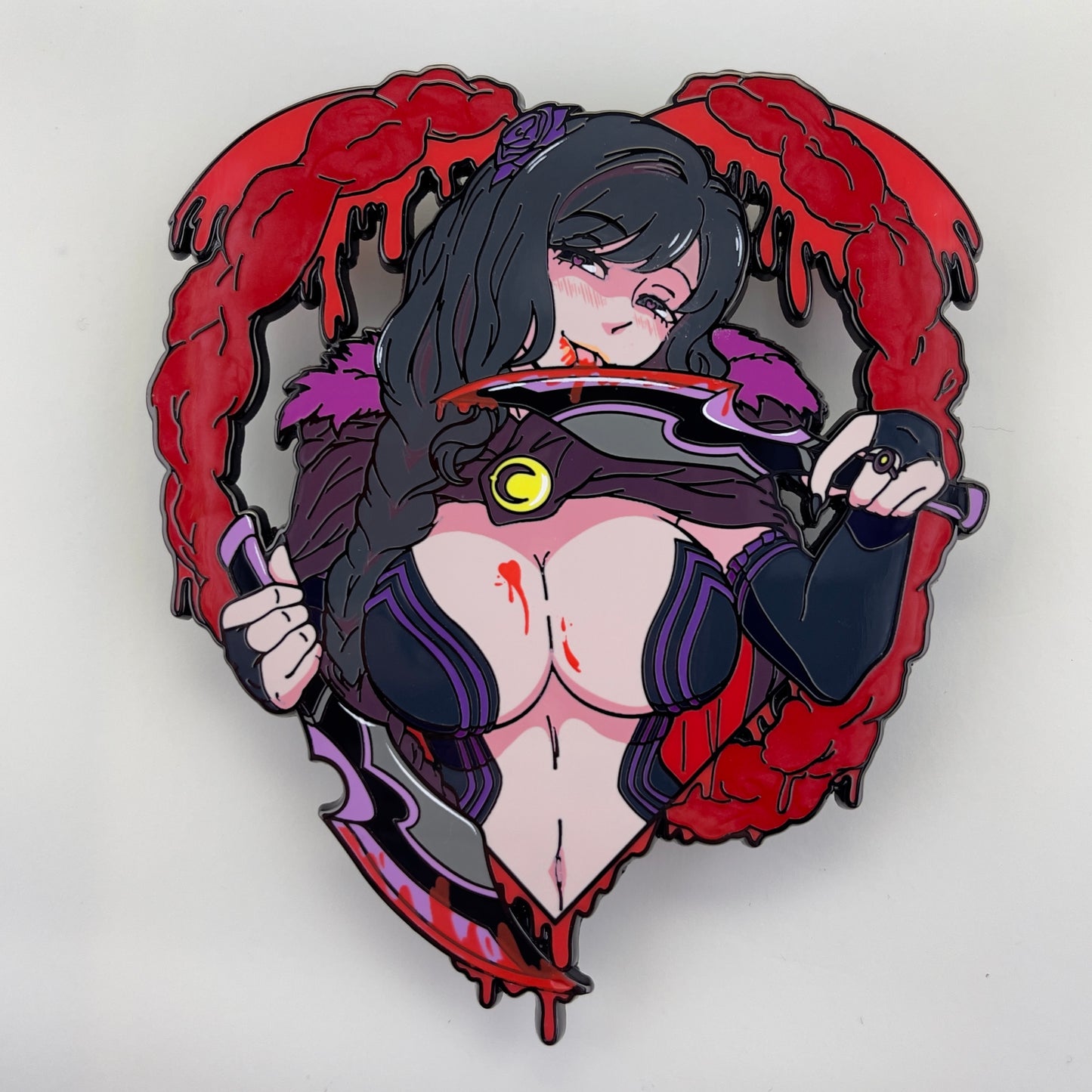 Voluptuous Vamp Enamel Pin