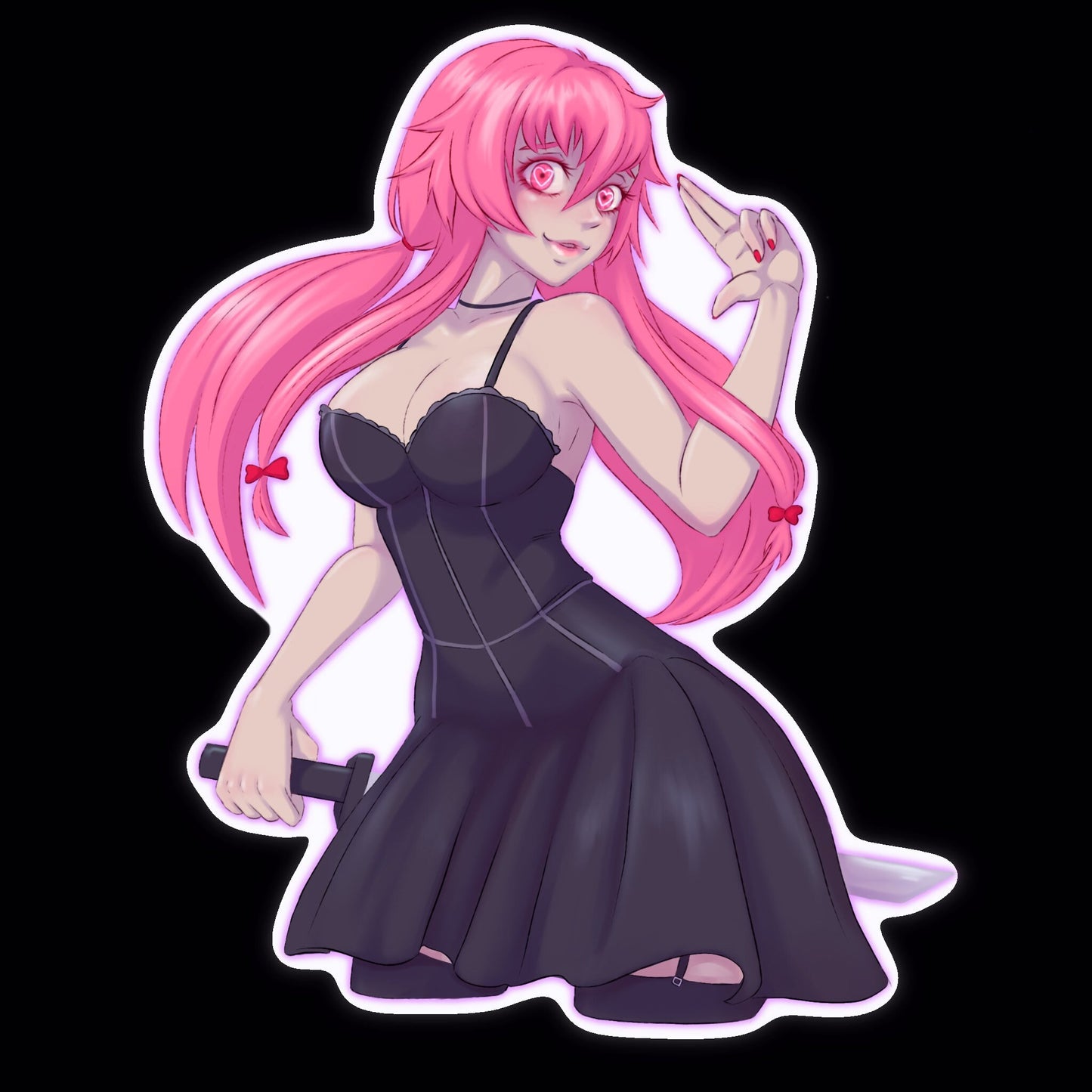 Yearning Yandere sticker