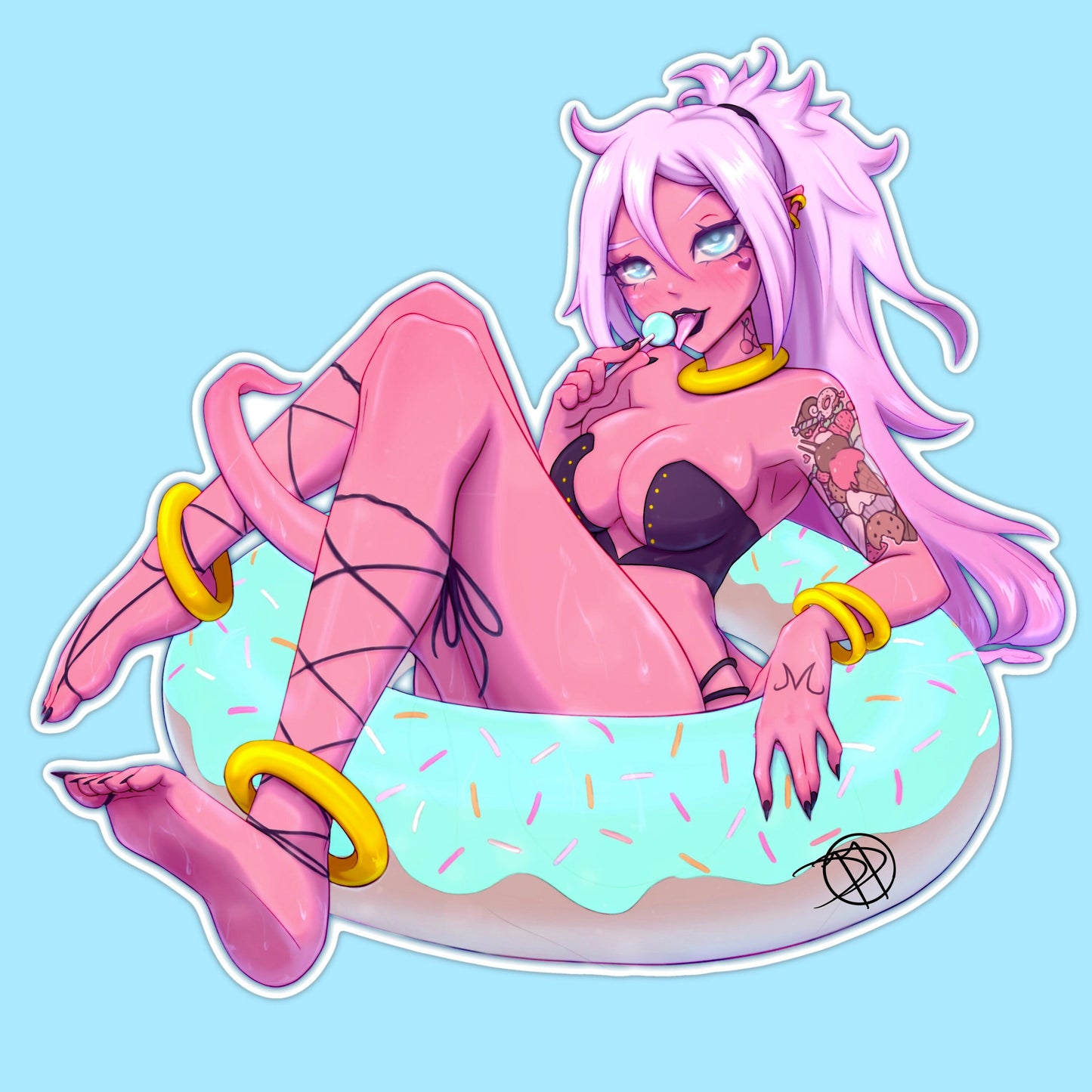 Beach Babe Sticker