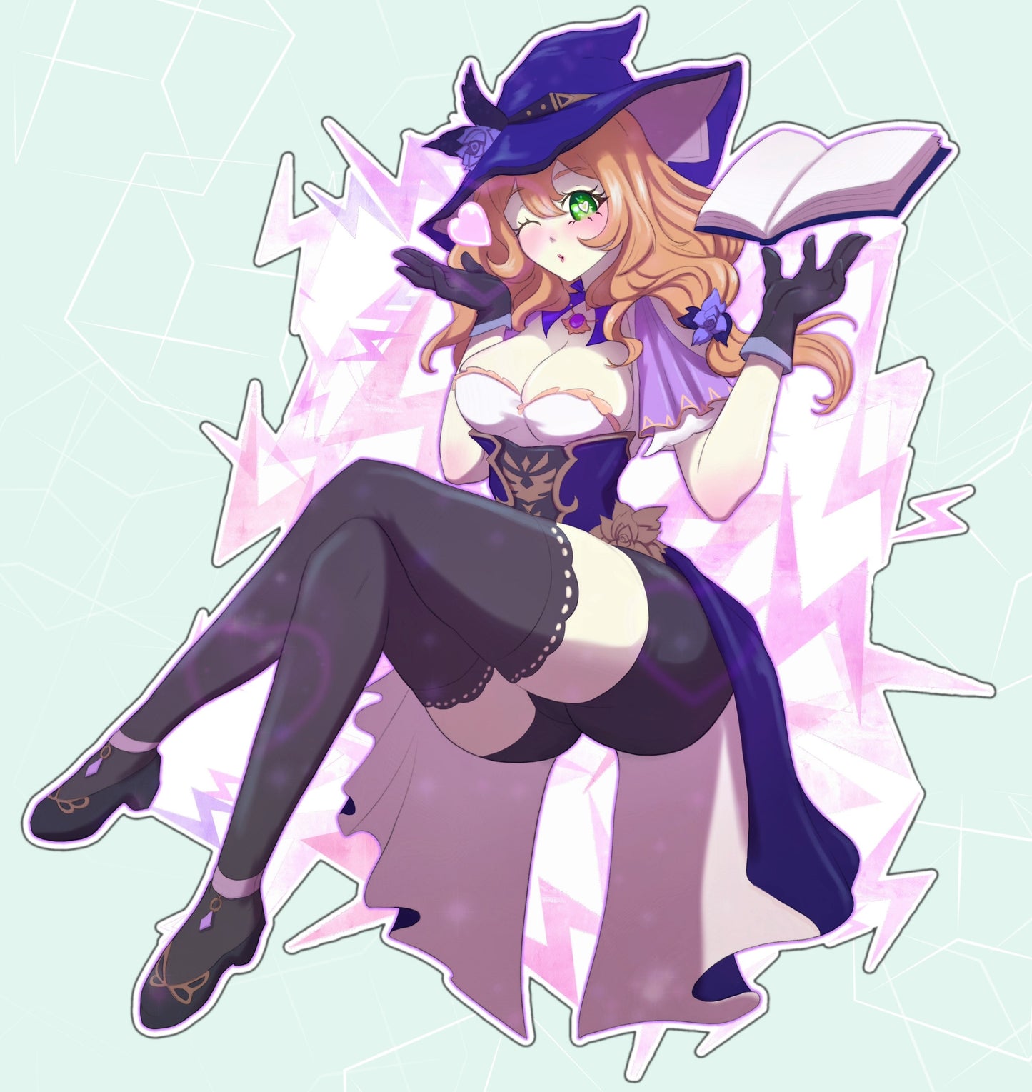 Librarian Lisa Sticker