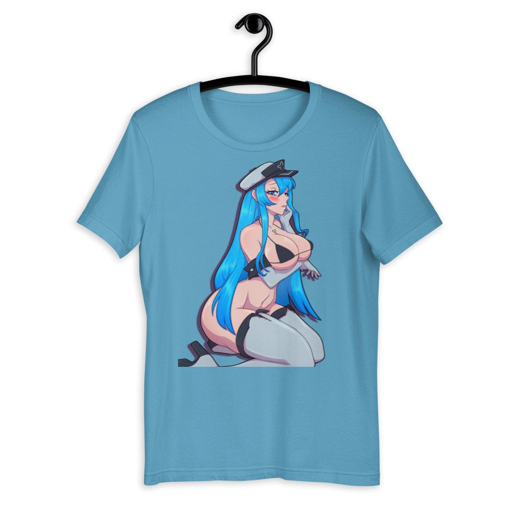 Thick General Anime WaifuvShort-Sleeve Unisex T-Shirt