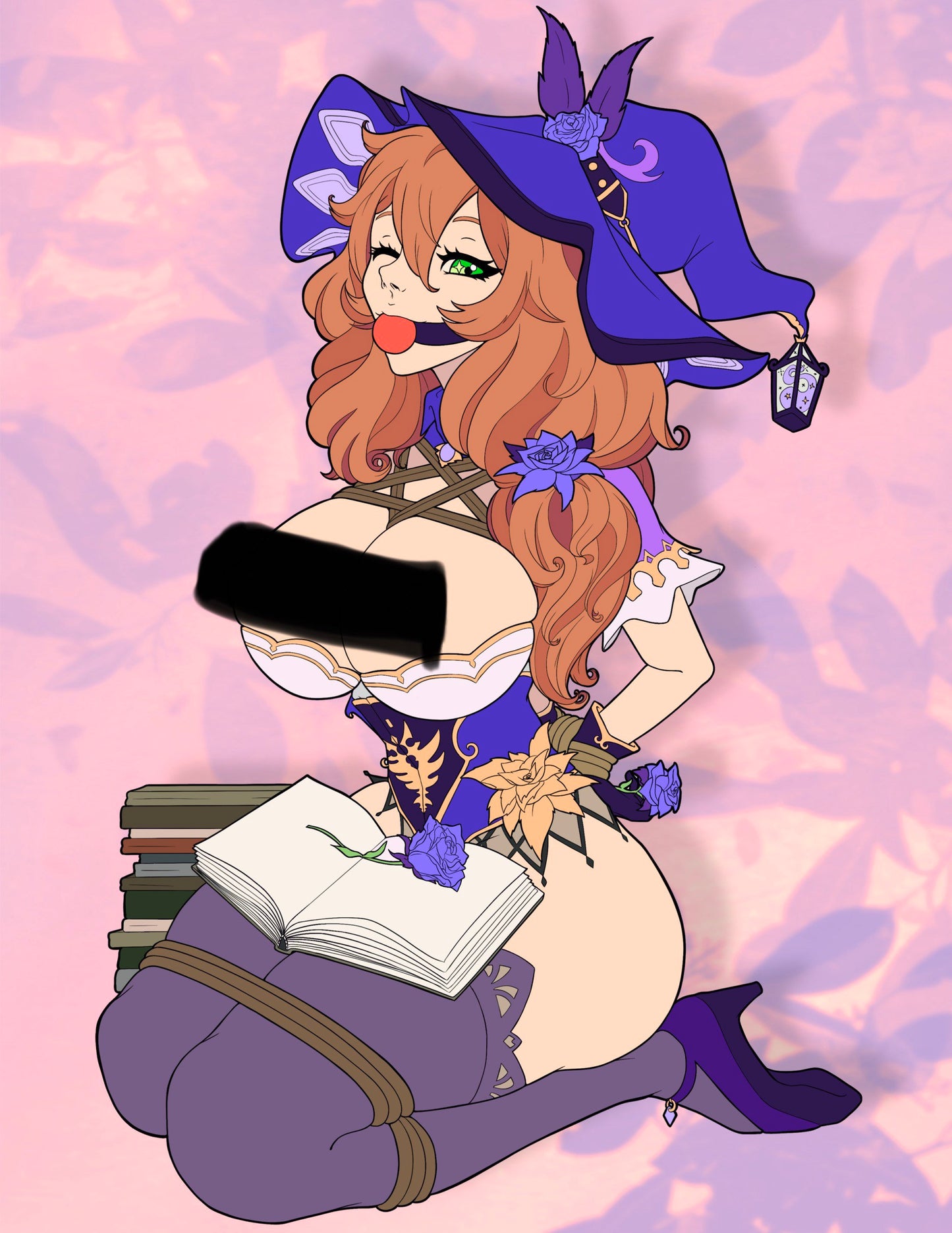 Lustful Librarian Print