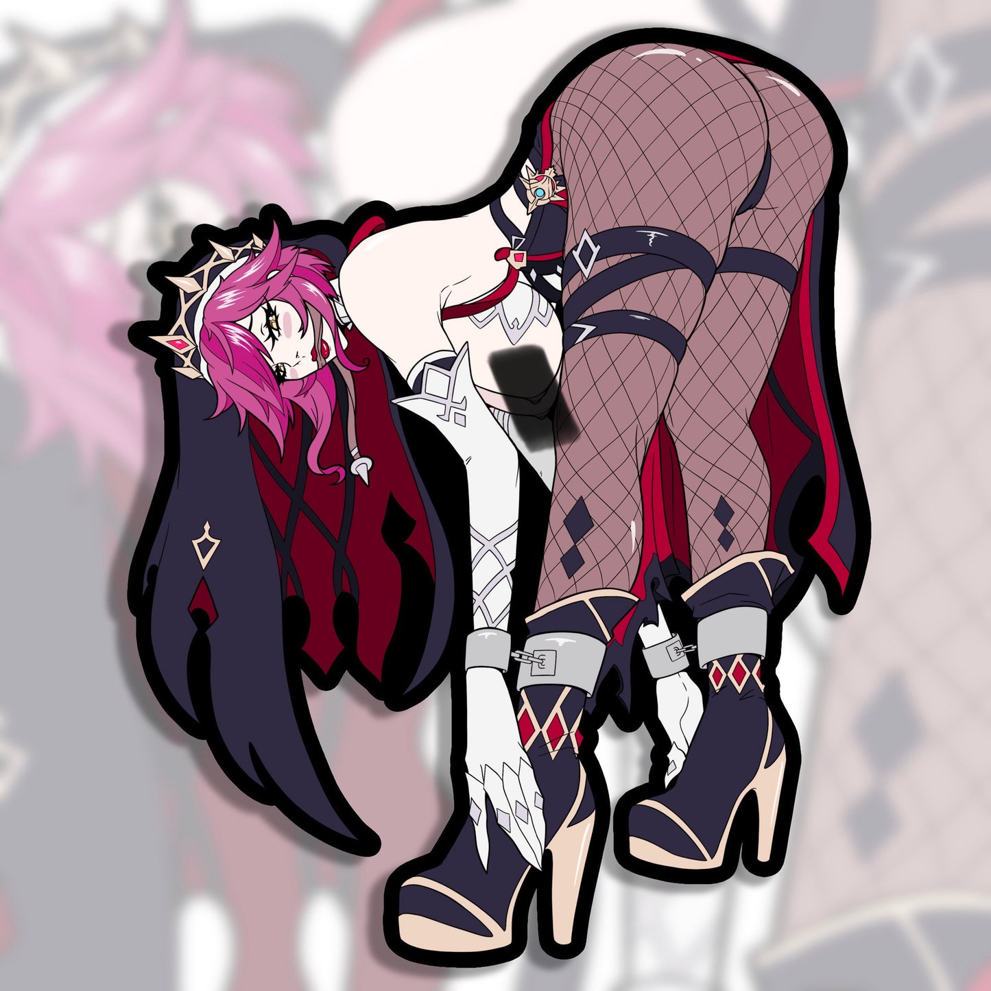 NSFW Kinky Cryo Sticker