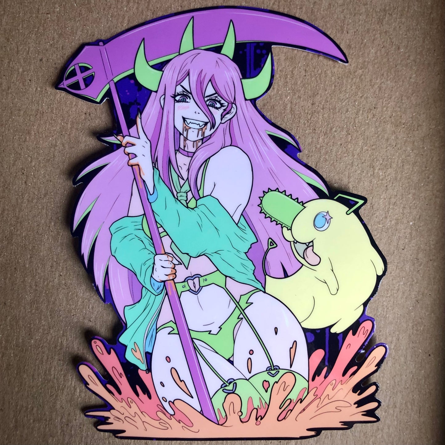 Violent Vixen Sticker