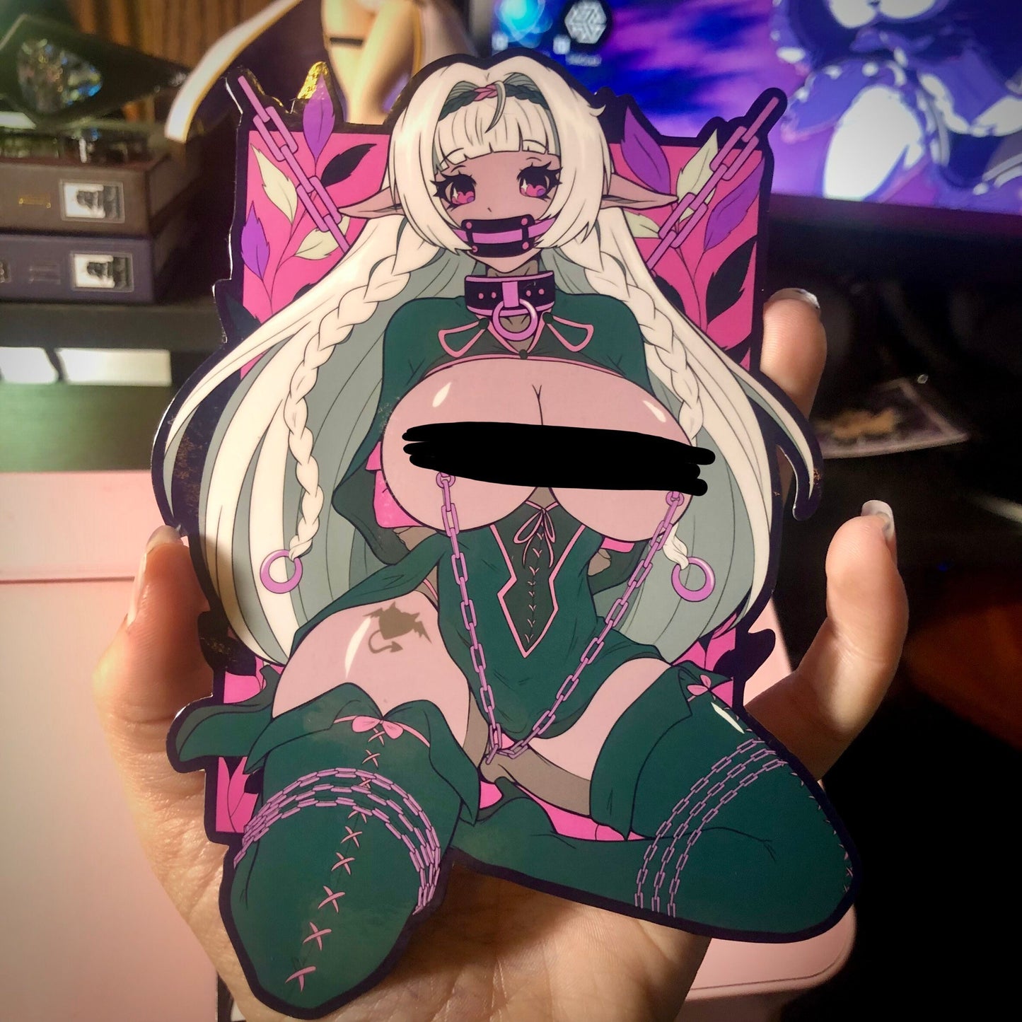 NSFW Silenced Summoner Sticker
