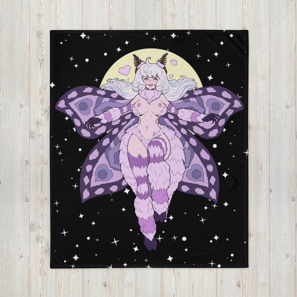 Lunar Wilderness Throw Blanket