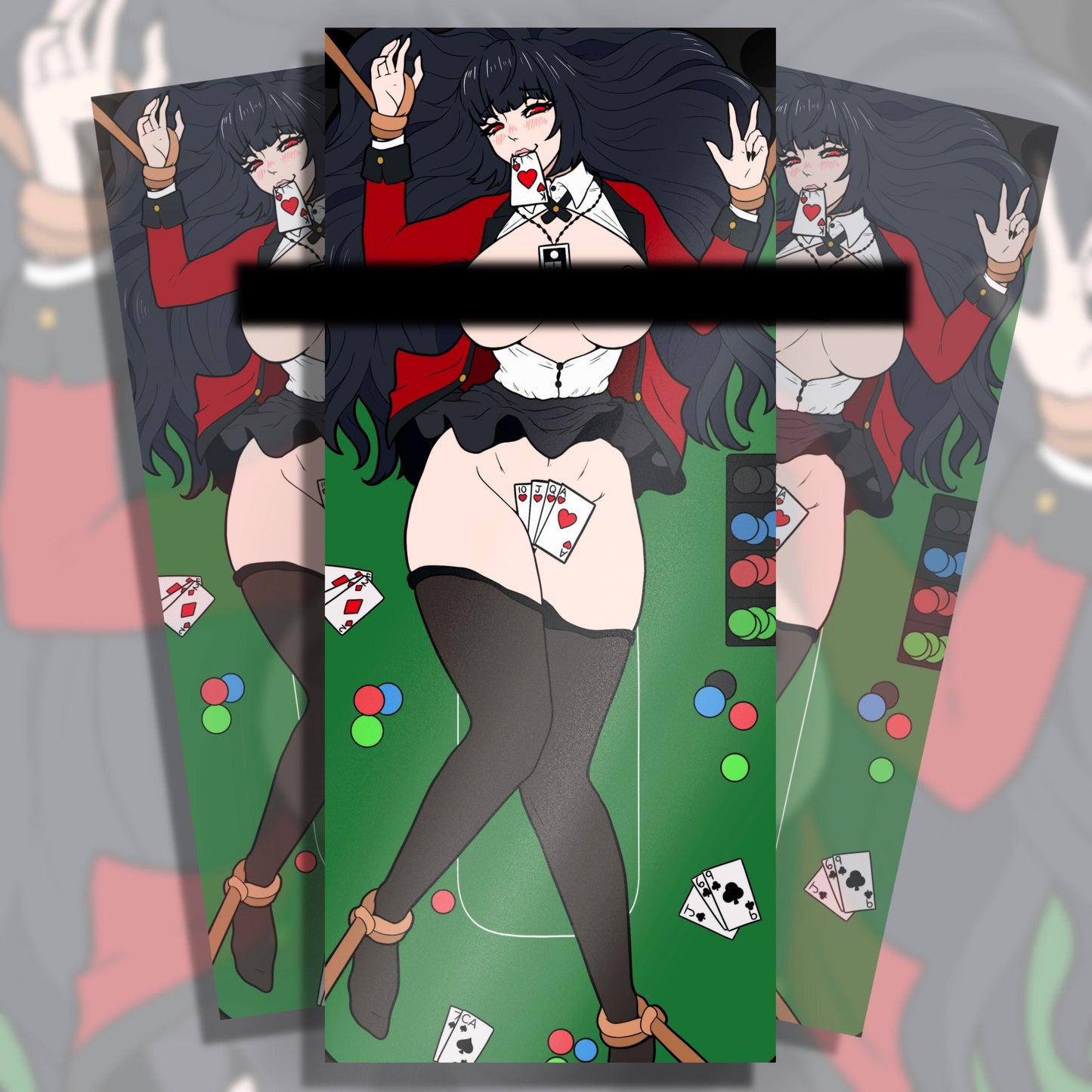 NSFW Place Your Bets Slap Sticker