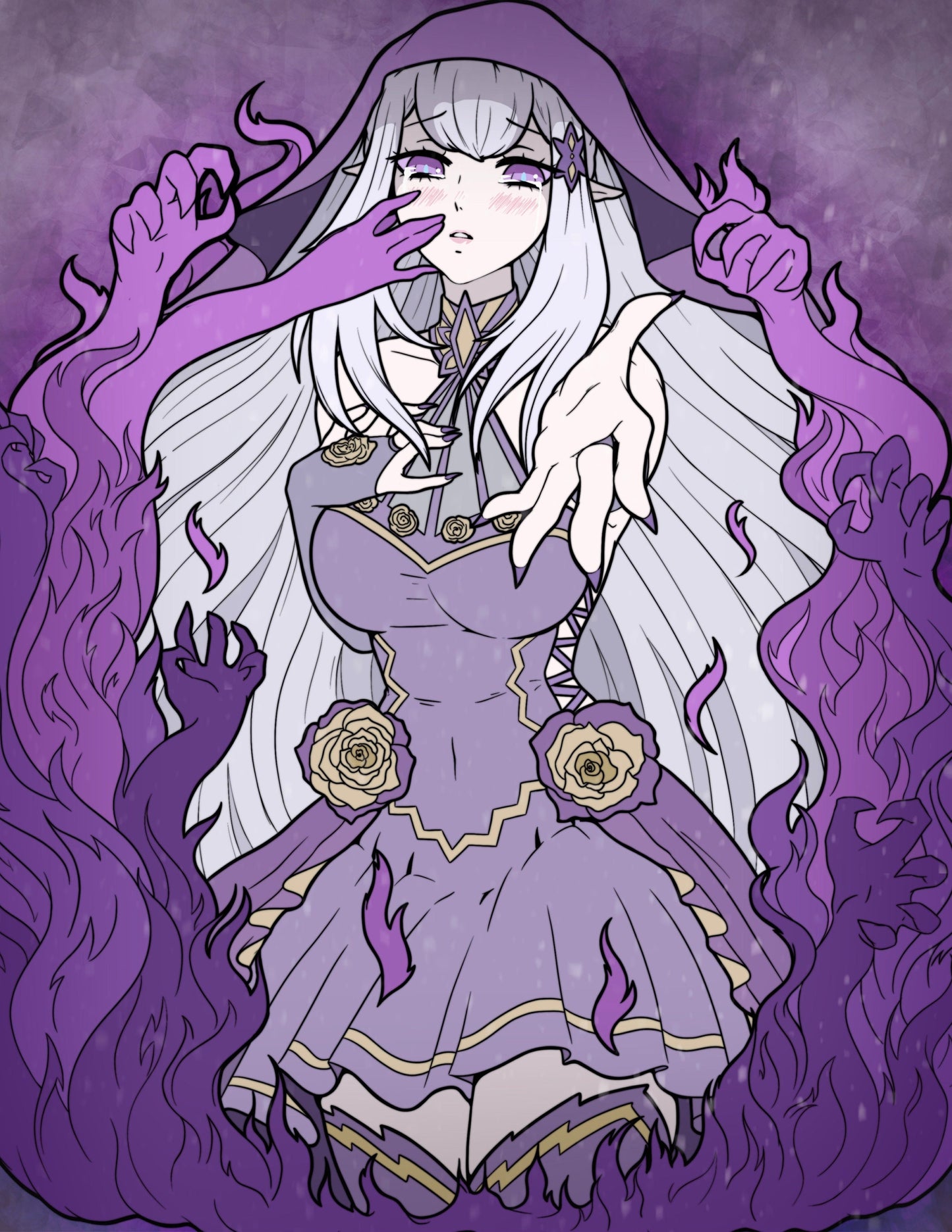 Seeping Saddness  Print