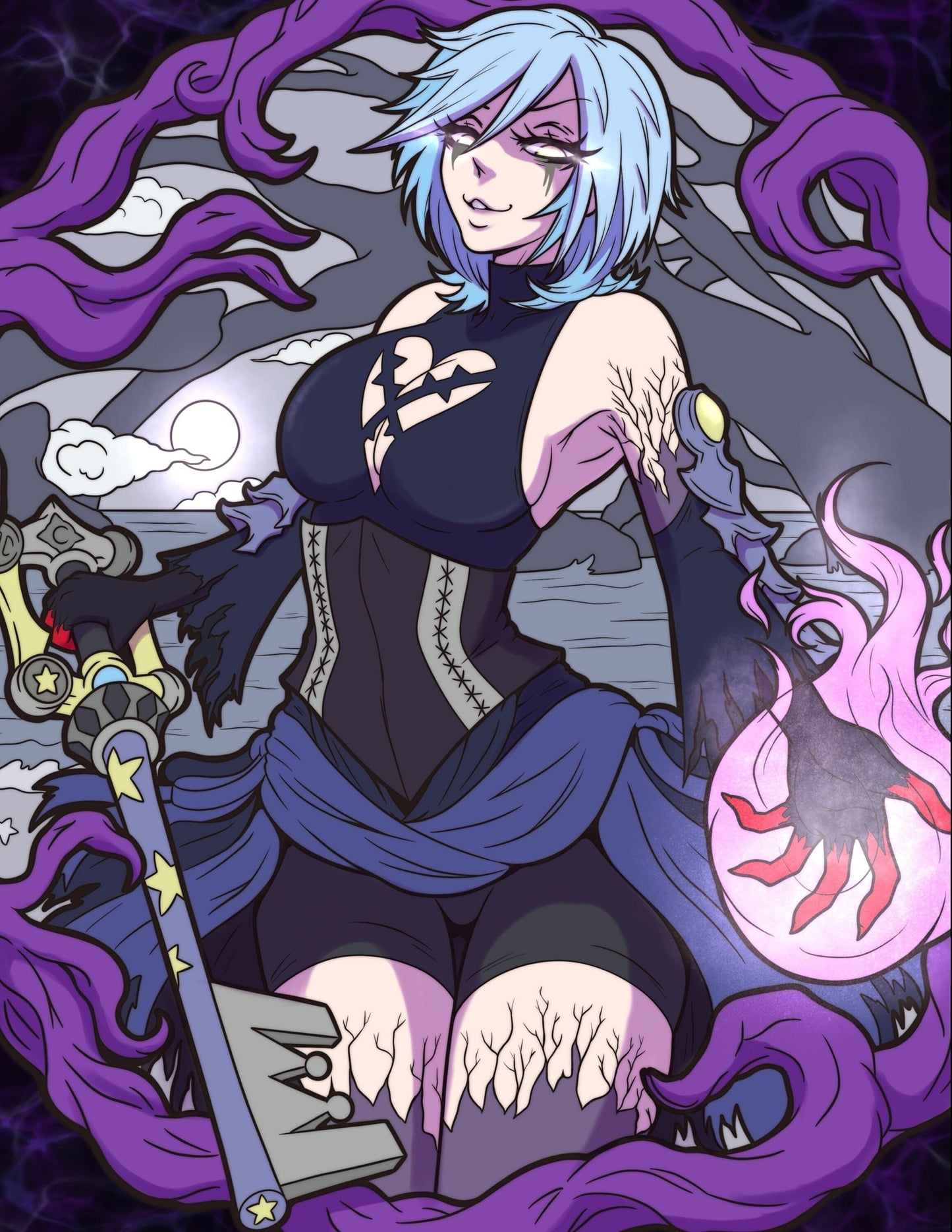 Dreamy Darkness Print