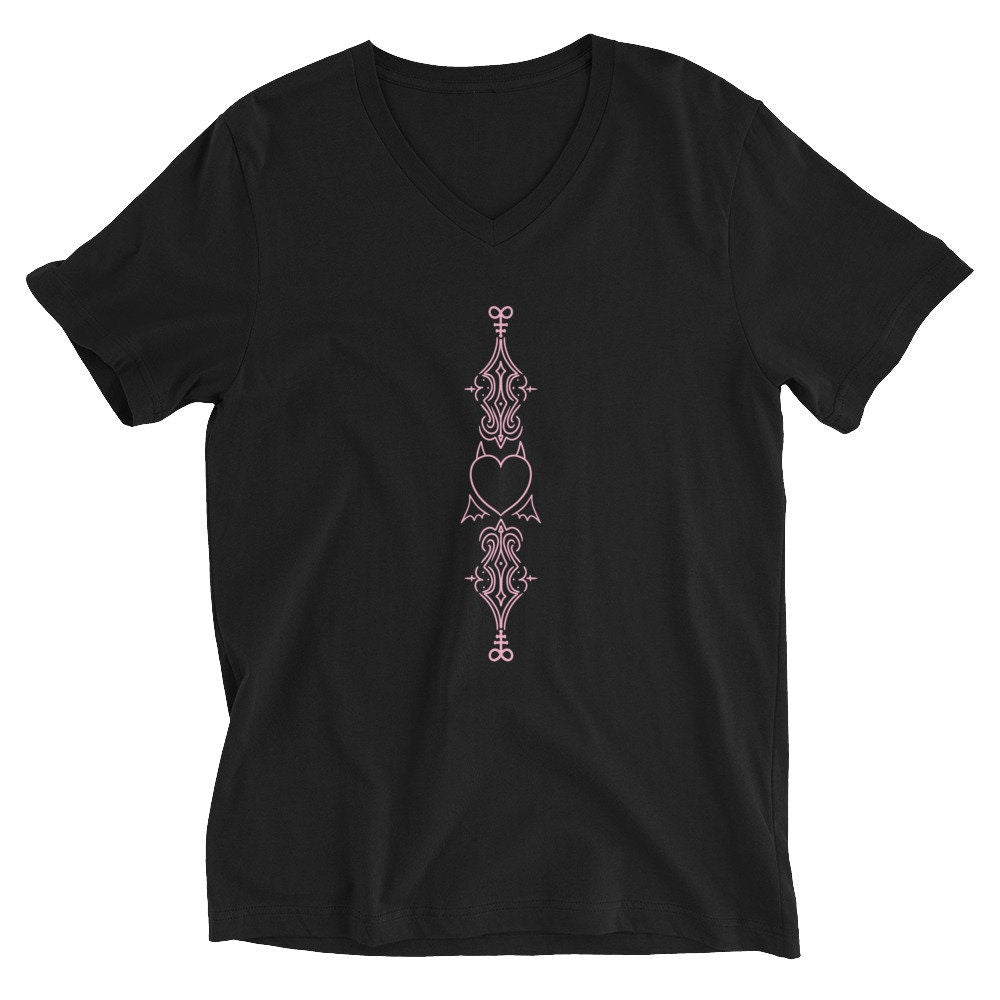 Lucifer V-Neck T-Shirt