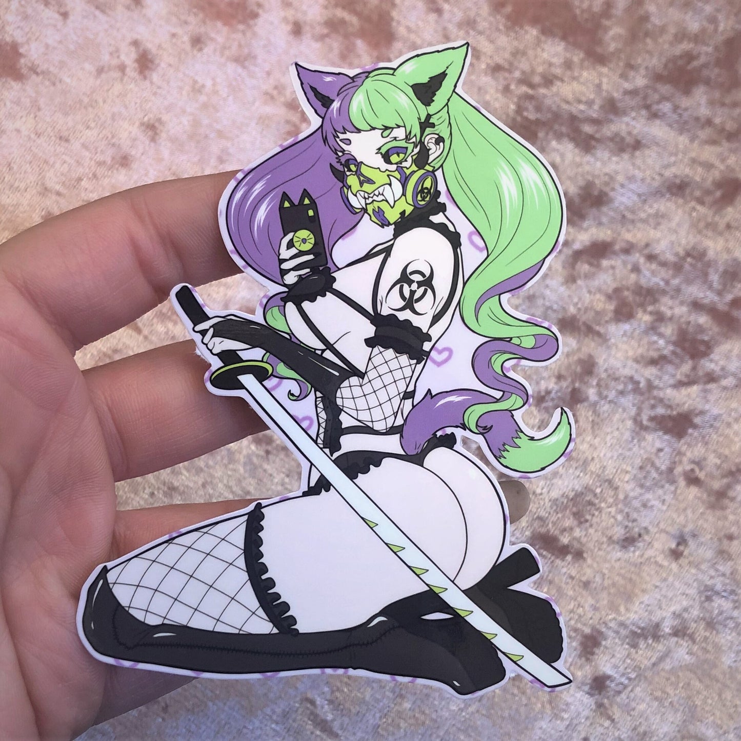 Kawaii Samurai Sticker
