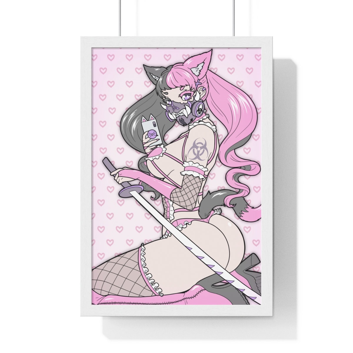 Kawaii Samurai Print