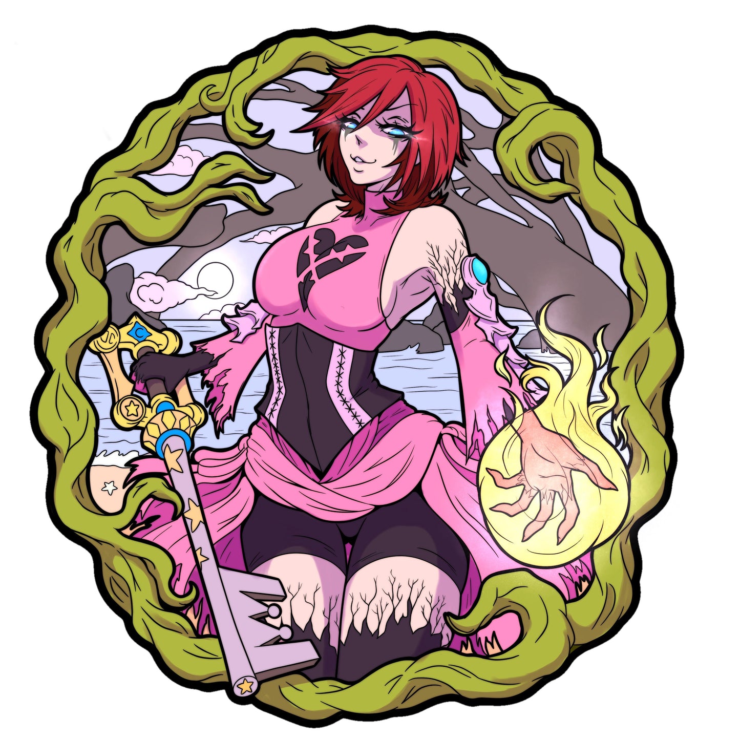 Dreamy Darkness Sticker