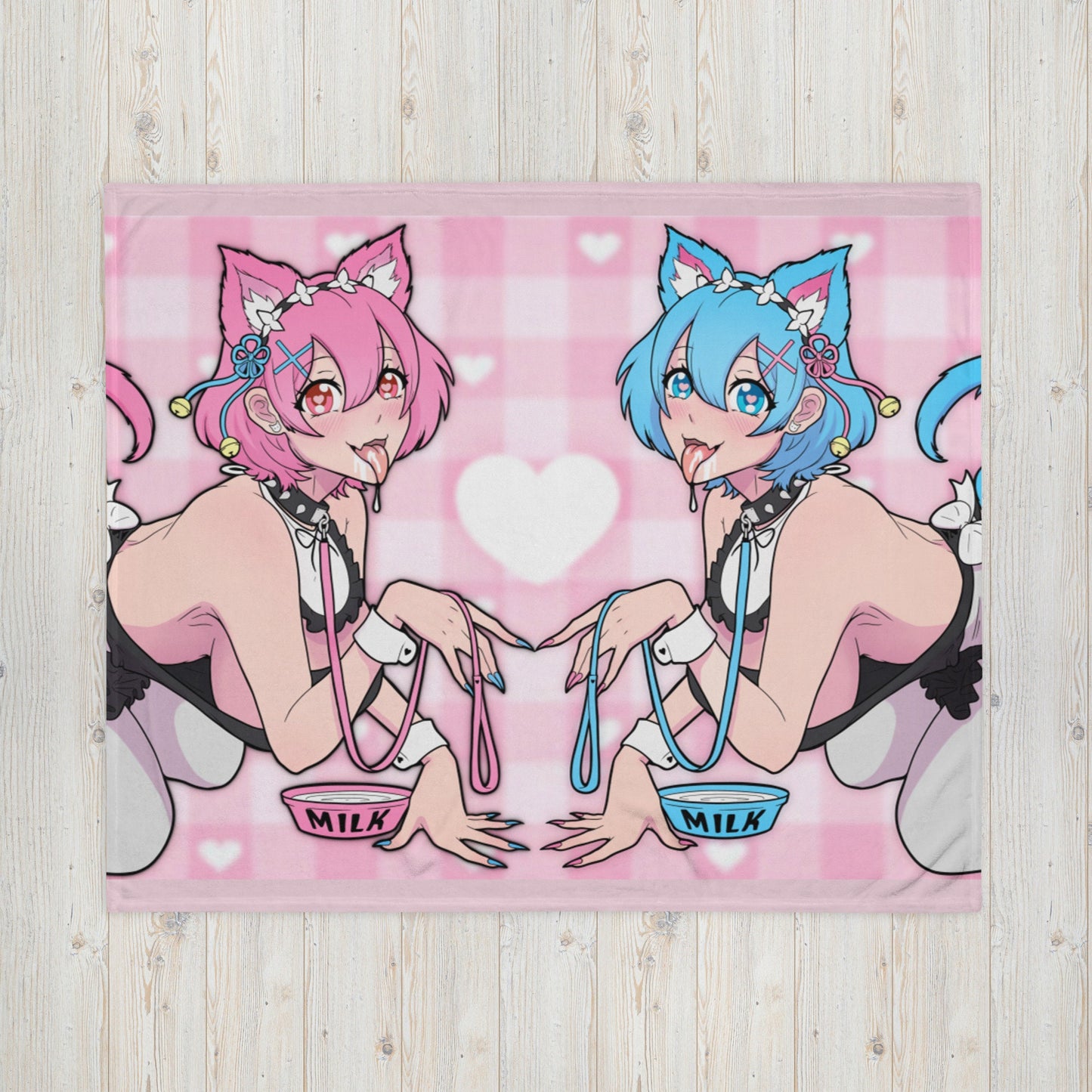 Smitten Kitten Throw Blankets