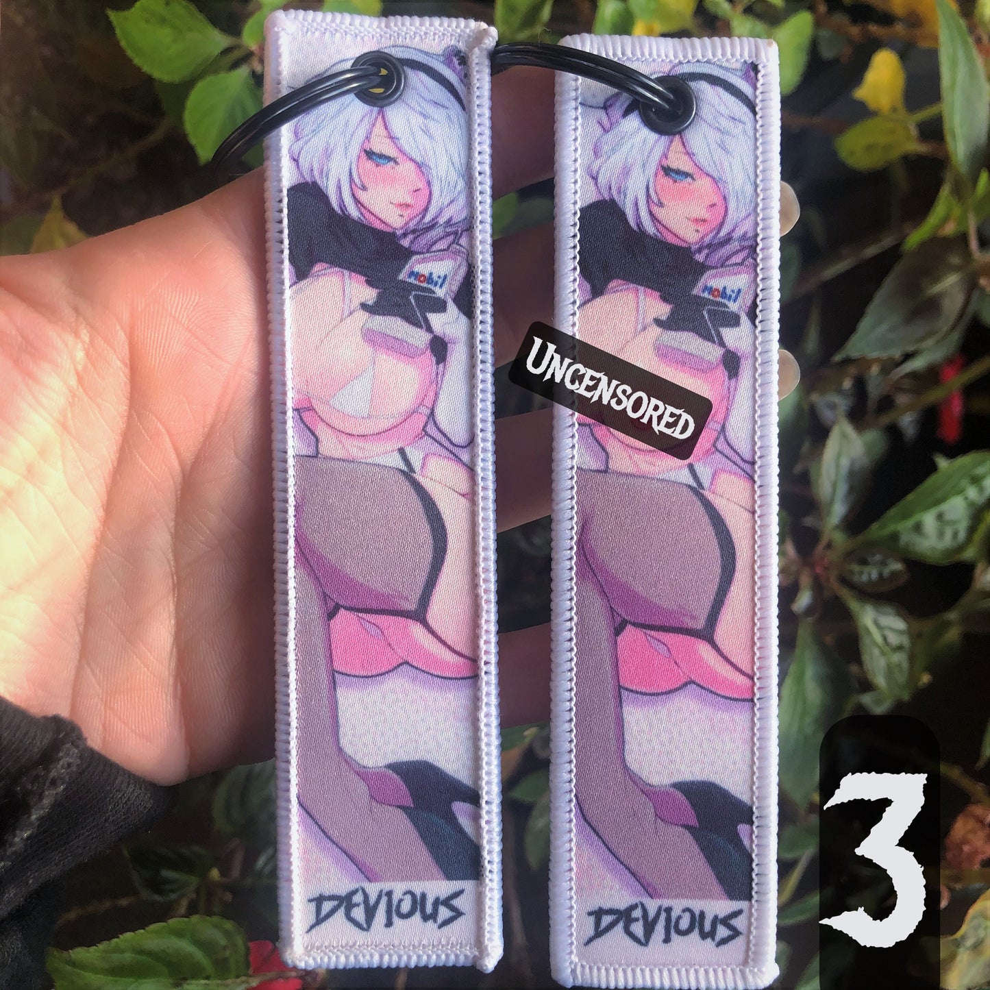 Thirst Trap Fabric Keychain (NSFW)