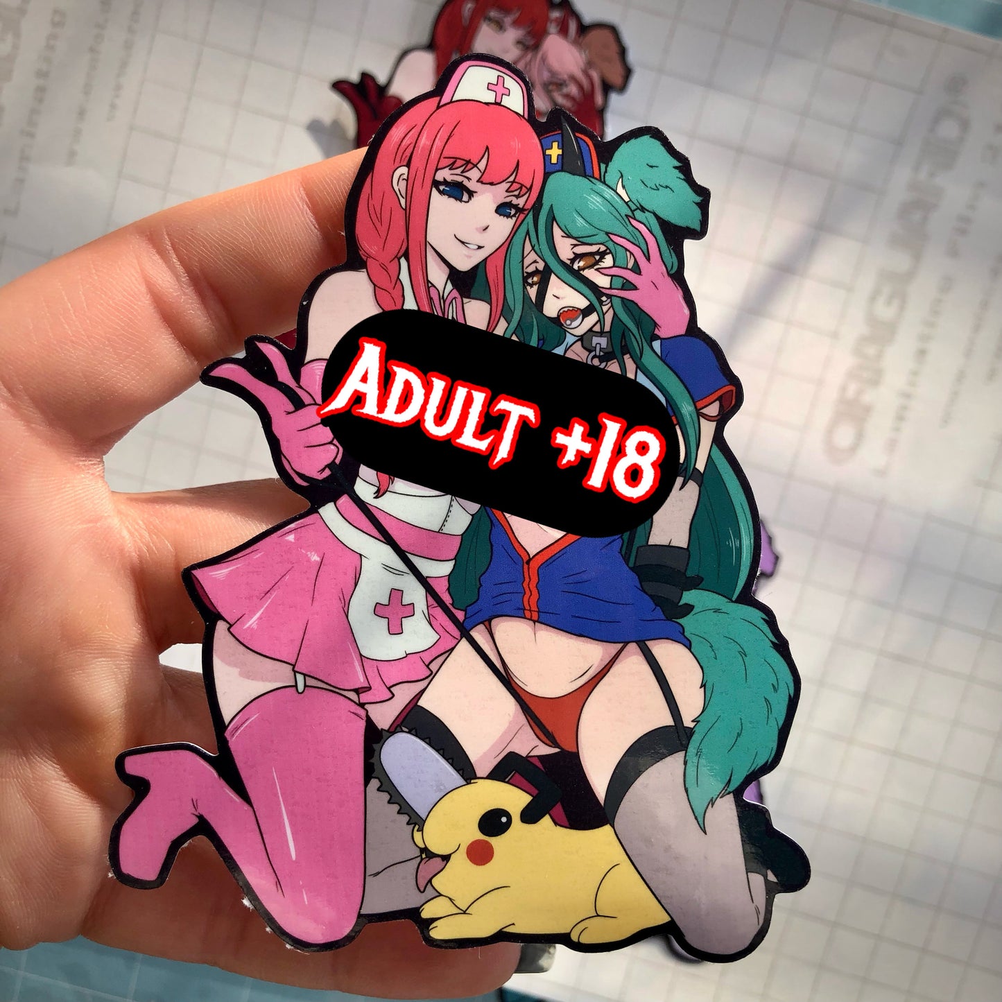 NSFW Power Play Sticker