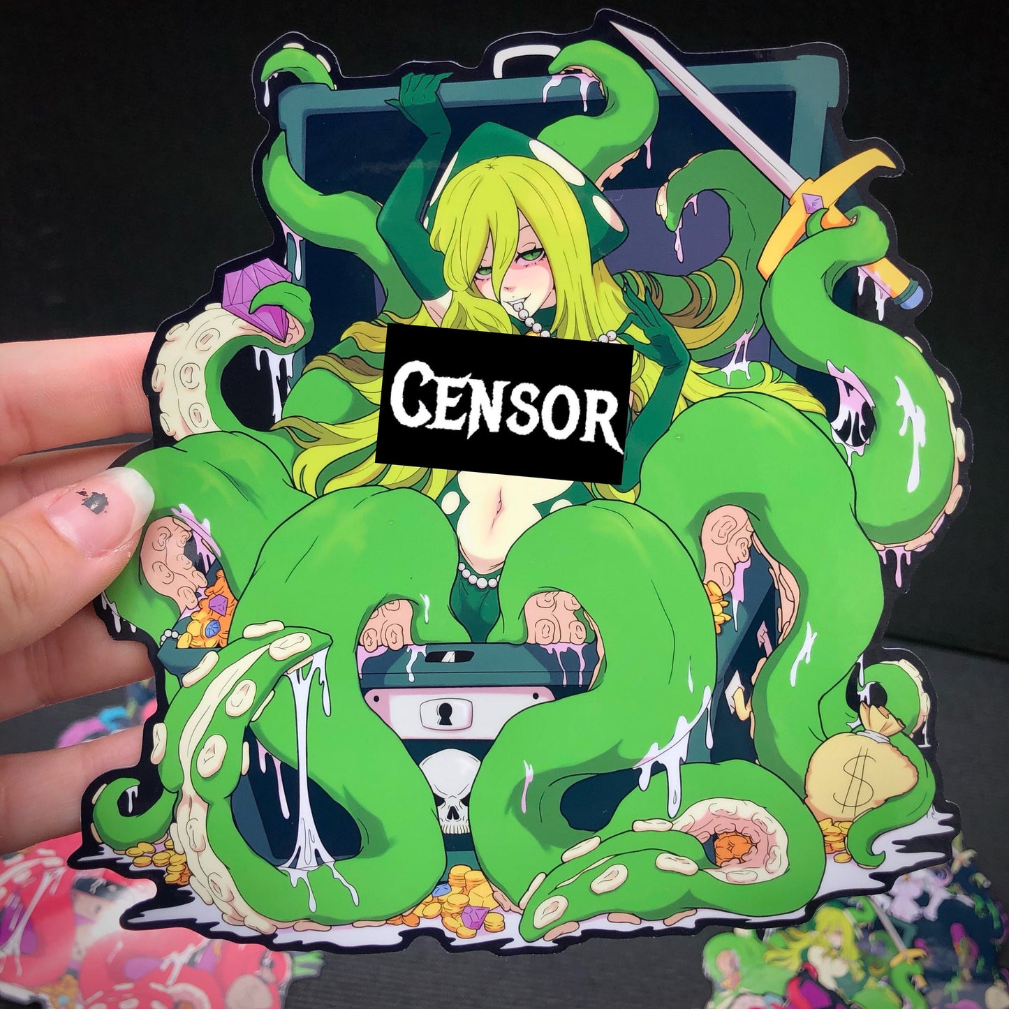 Chesty Treasure NSFW Sticker