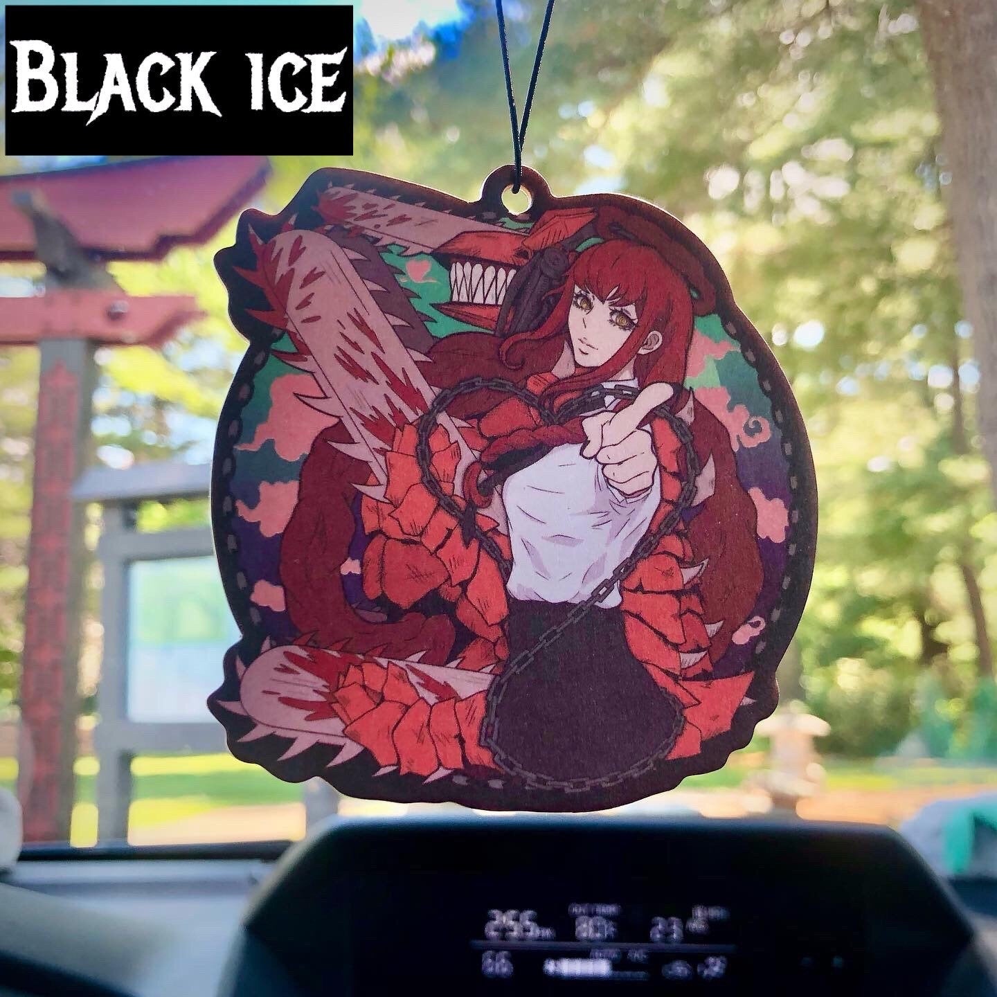 Black Ice Devil Anime Air Freshener