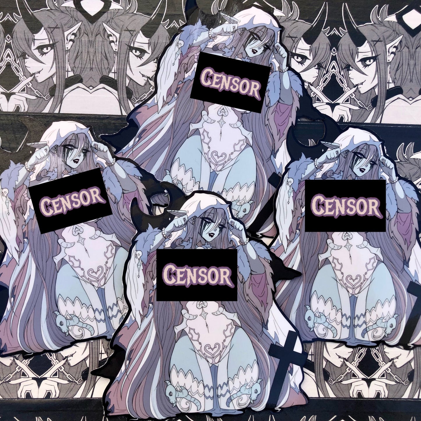 Wistful Wailer Vinyl Sticker NSFW