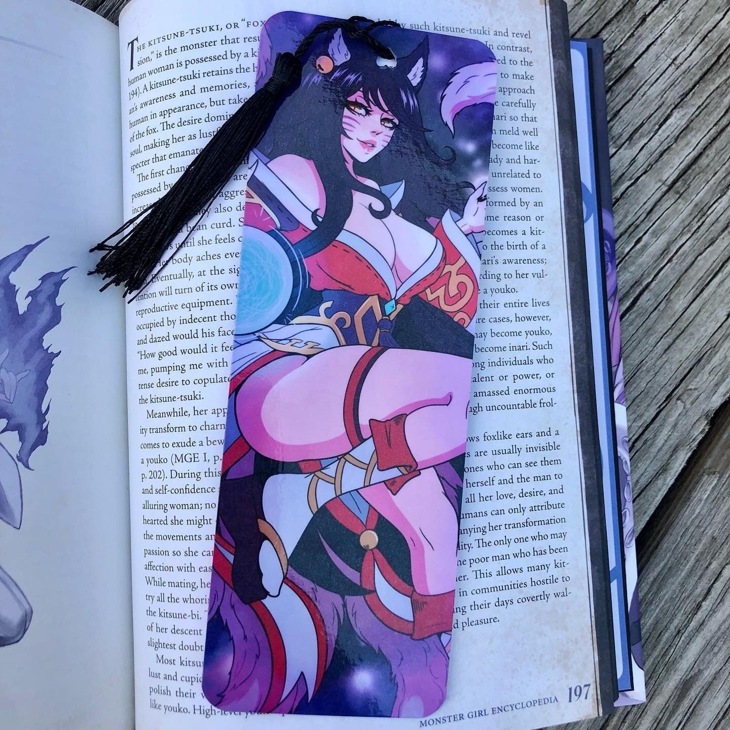 Fox Fire Bookmark