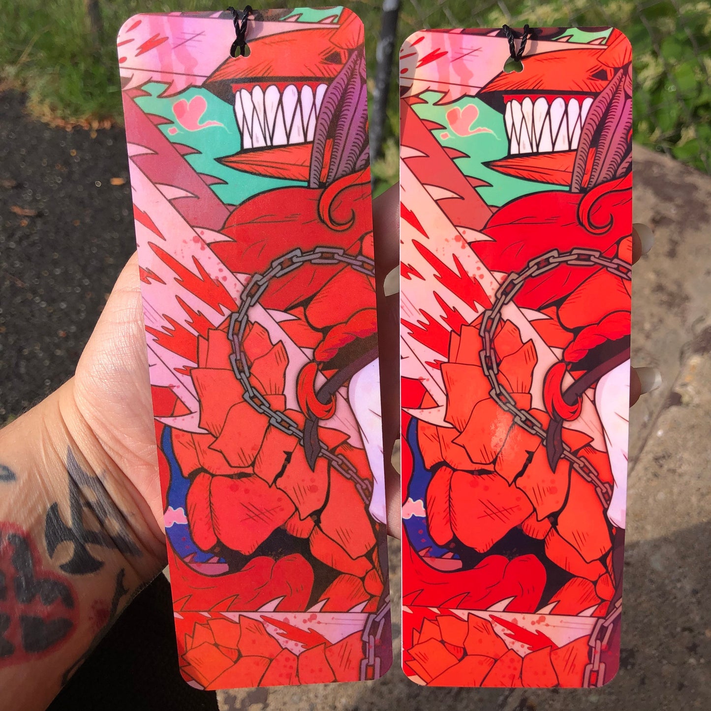 Devils Desire Double-Sided Bookmark
