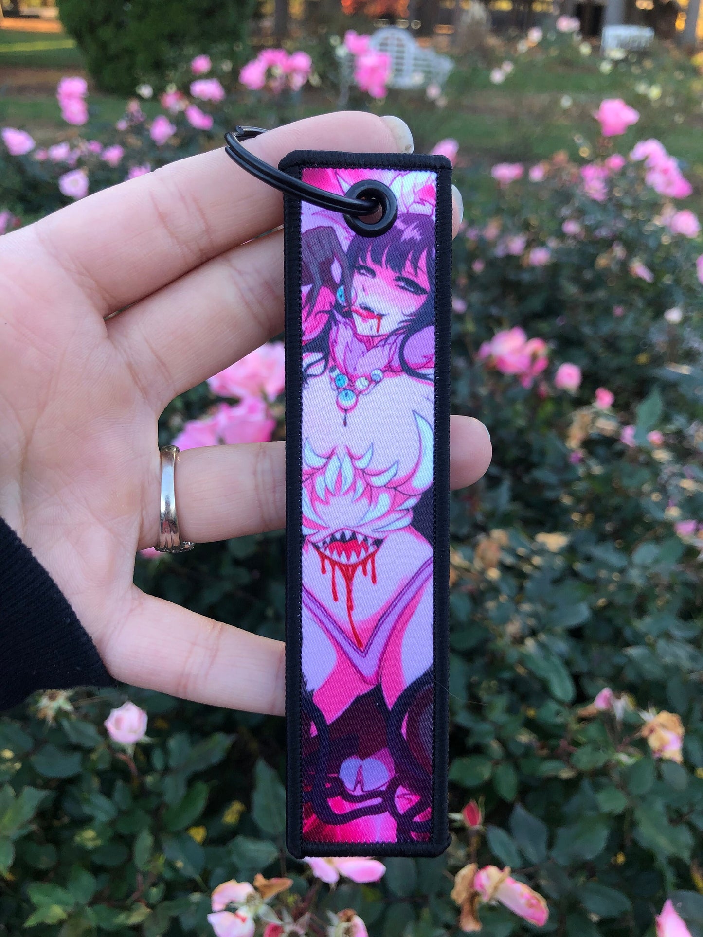 Succubus SIster Fabric Keychain