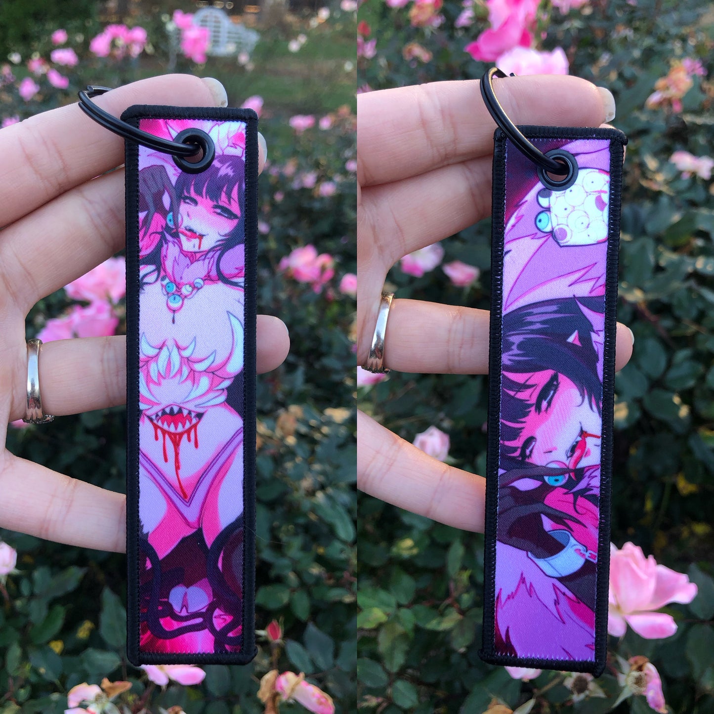 Succubus SIster Fabric Keychain