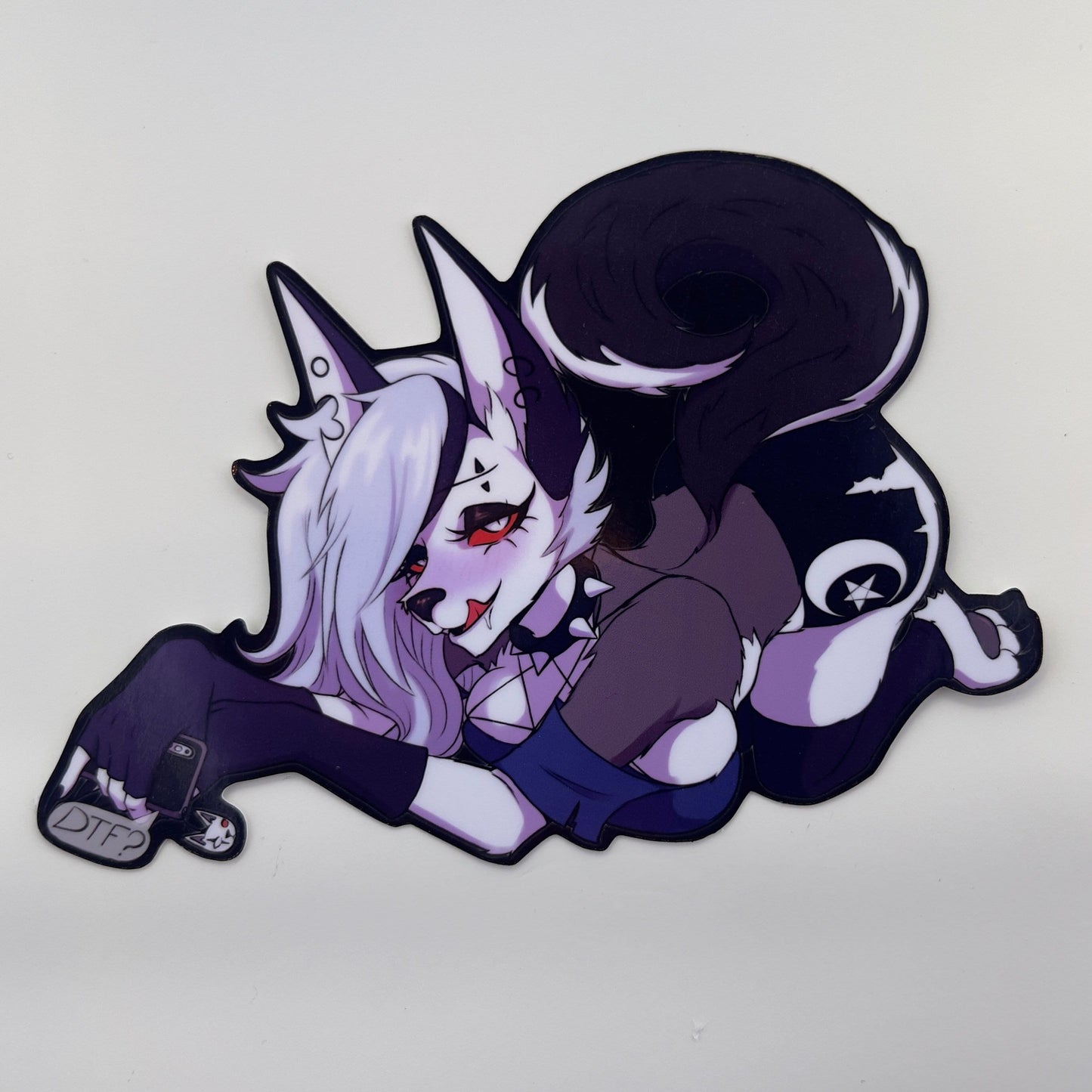 Hellish Hound Vinyl Sticker