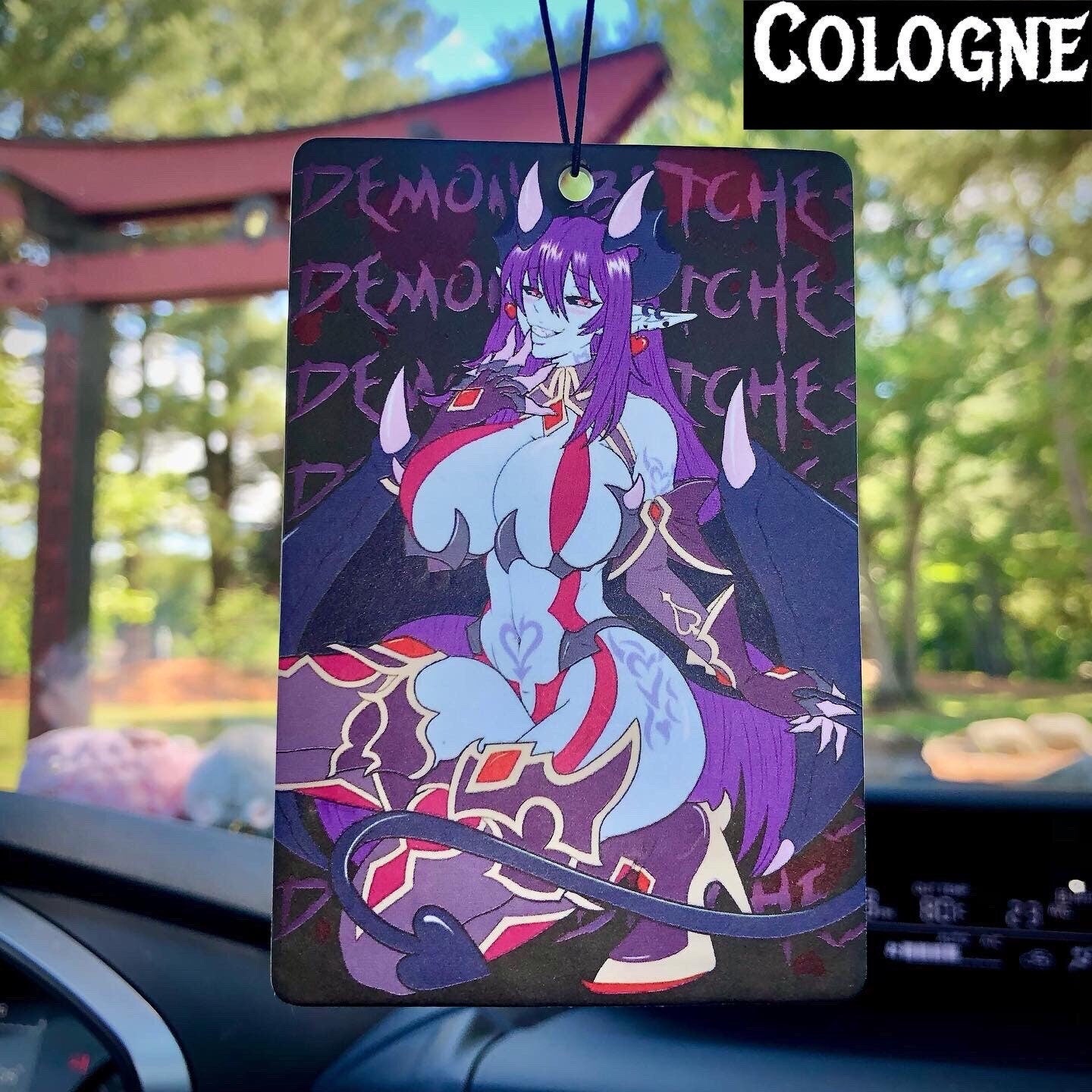 Cologne Demon Anime Air Freshener