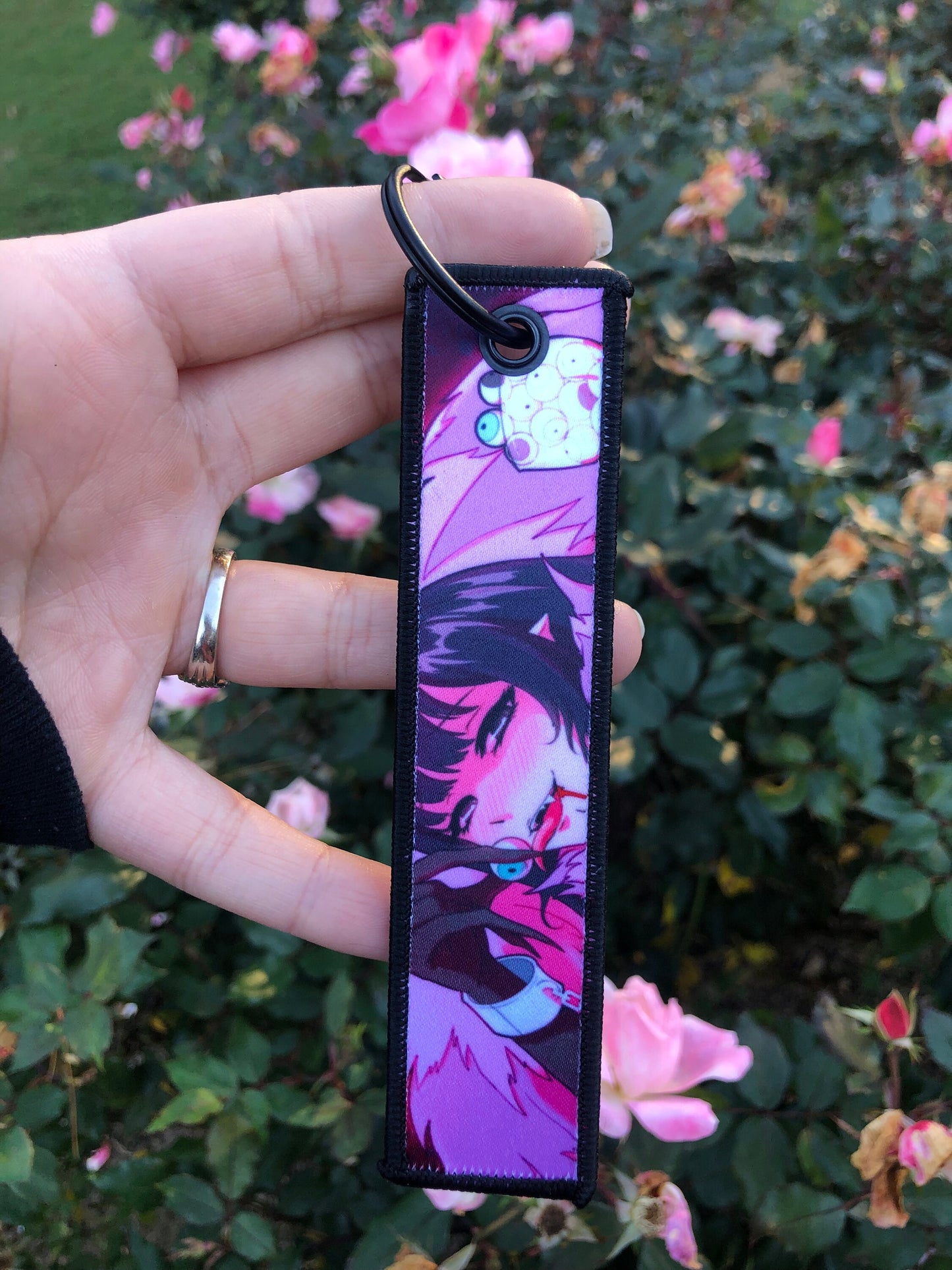 Succubus SIster Fabric Keychain