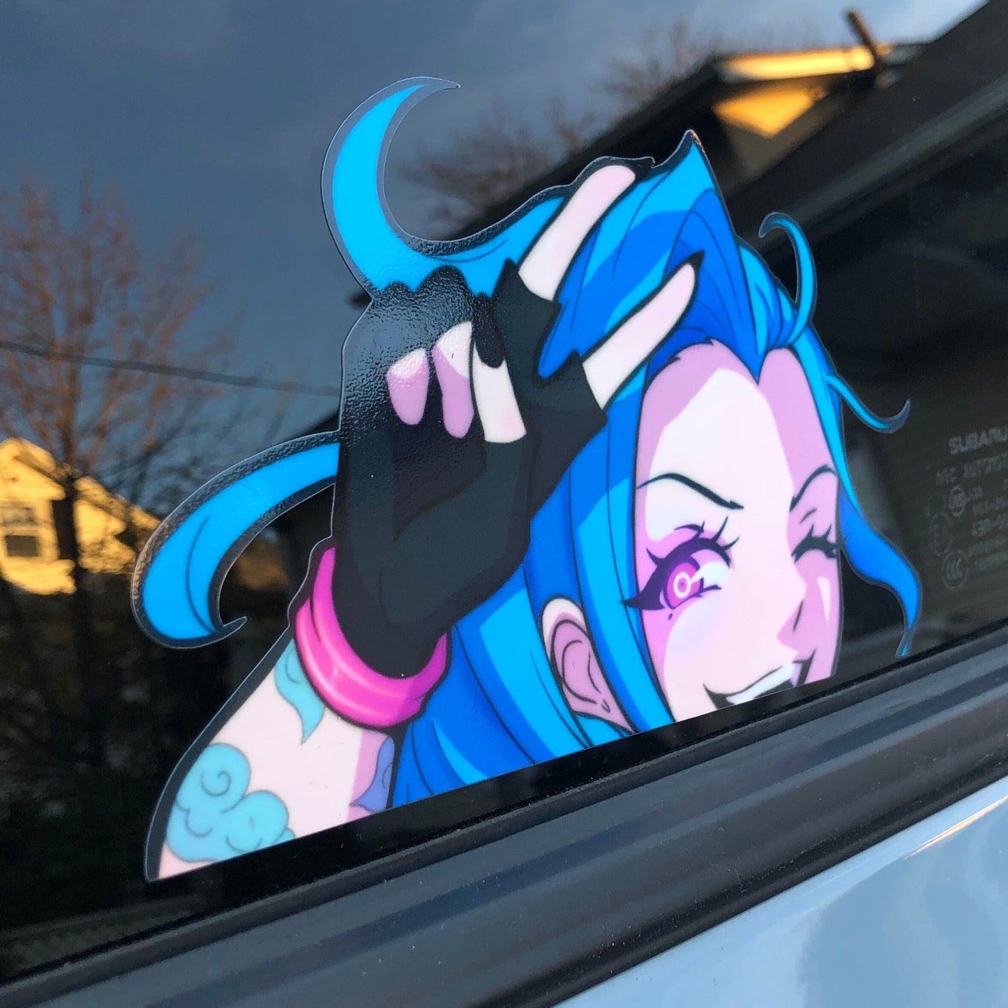 Boom! 6.5’’ Peeker Sticker