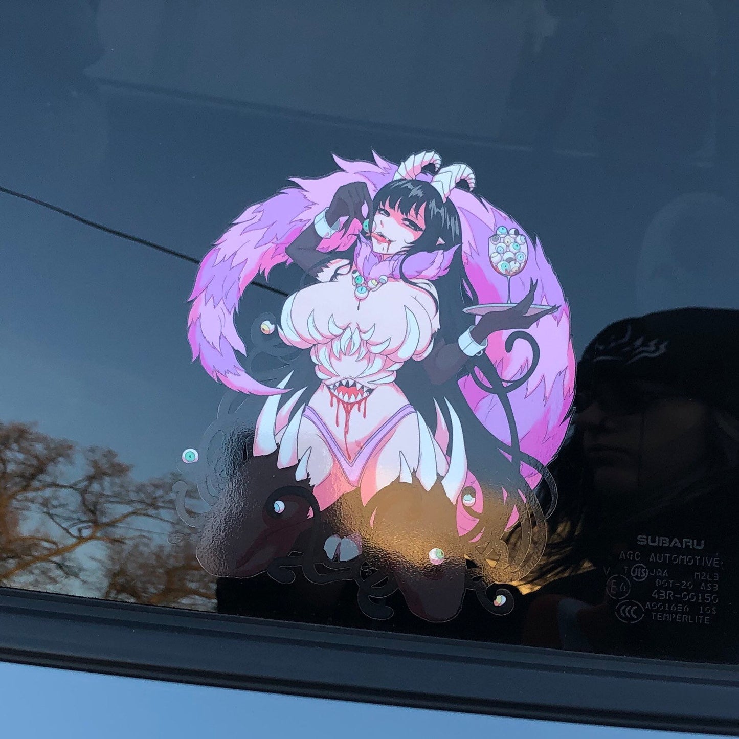Succubus Sister 6.5’’ Car Sticker