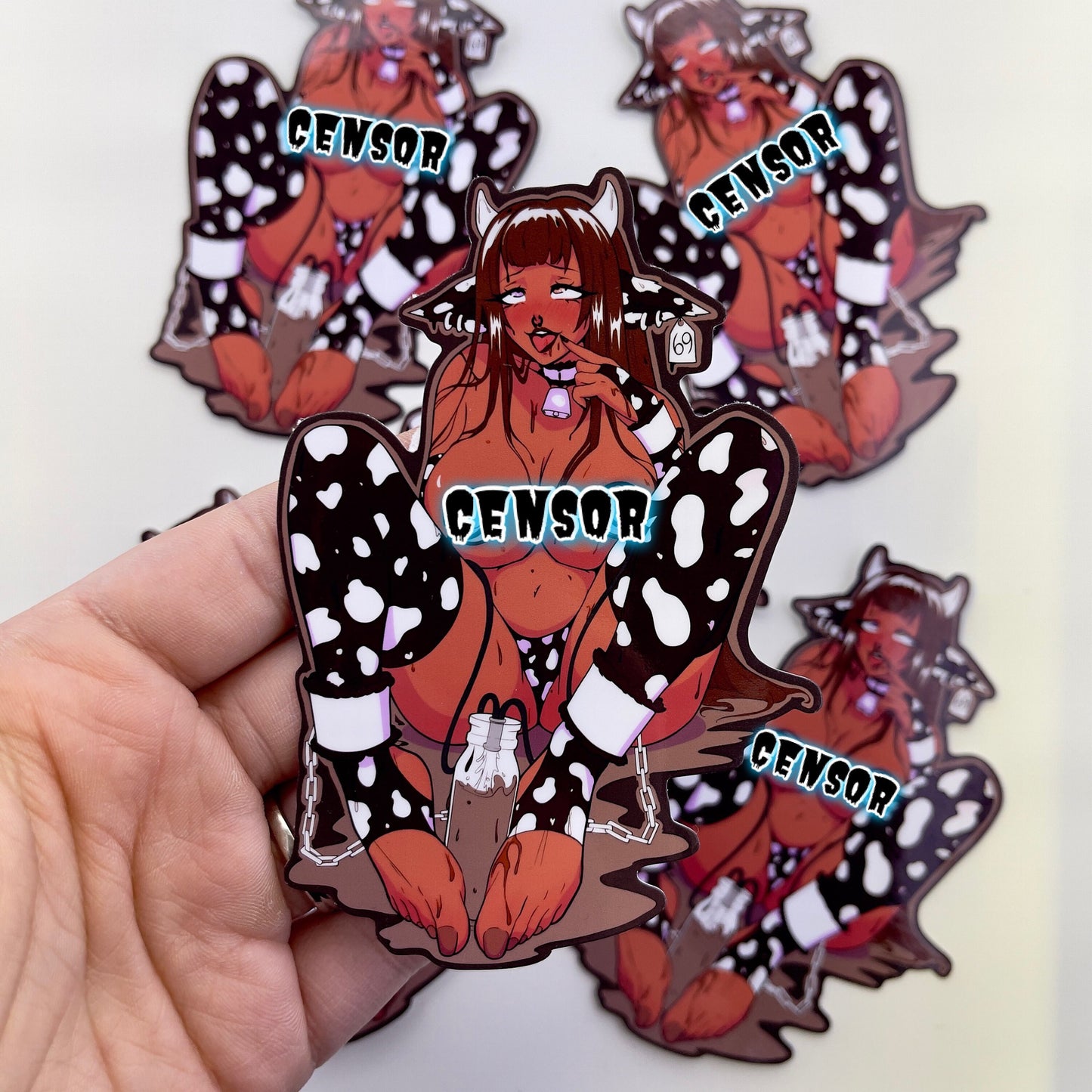 MooMoo Milkers (NSFW) Vinyl Sticker
