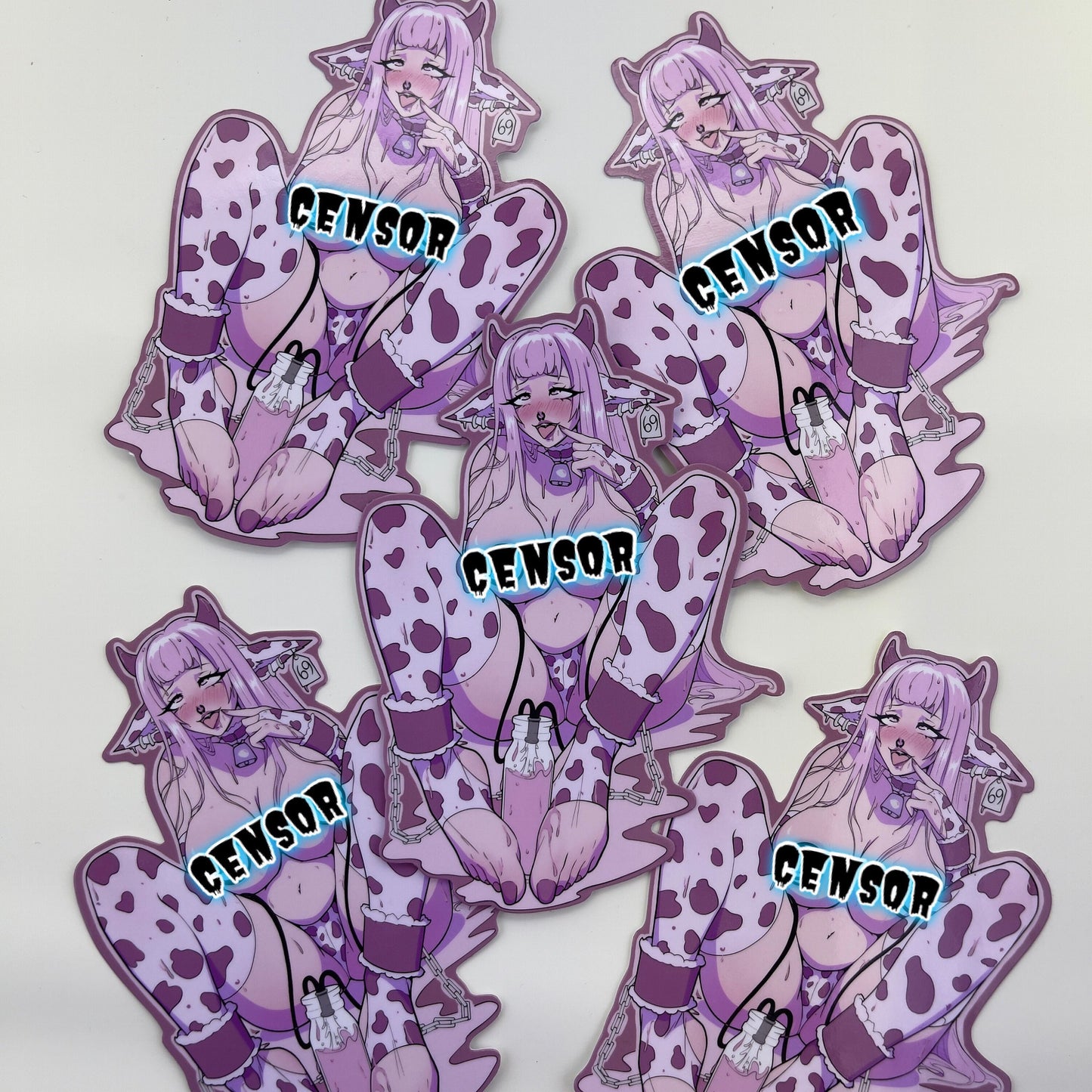 MooMoo Milkers (NSFW) Vinyl Sticker