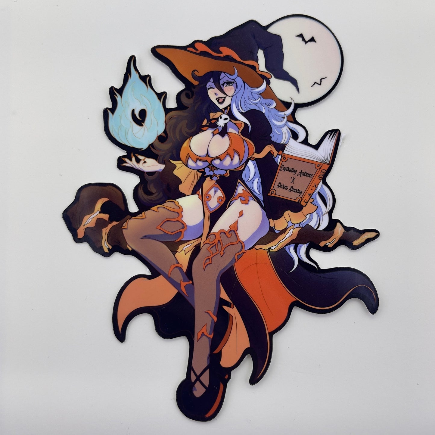 Dark Mage Vinyl Sticker