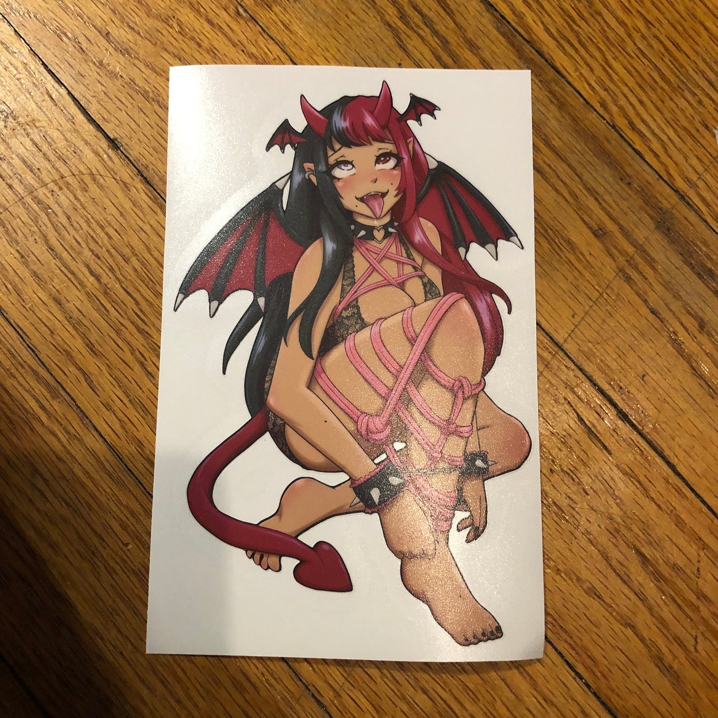 Shibari Succubus 6.5” Car Sticker
