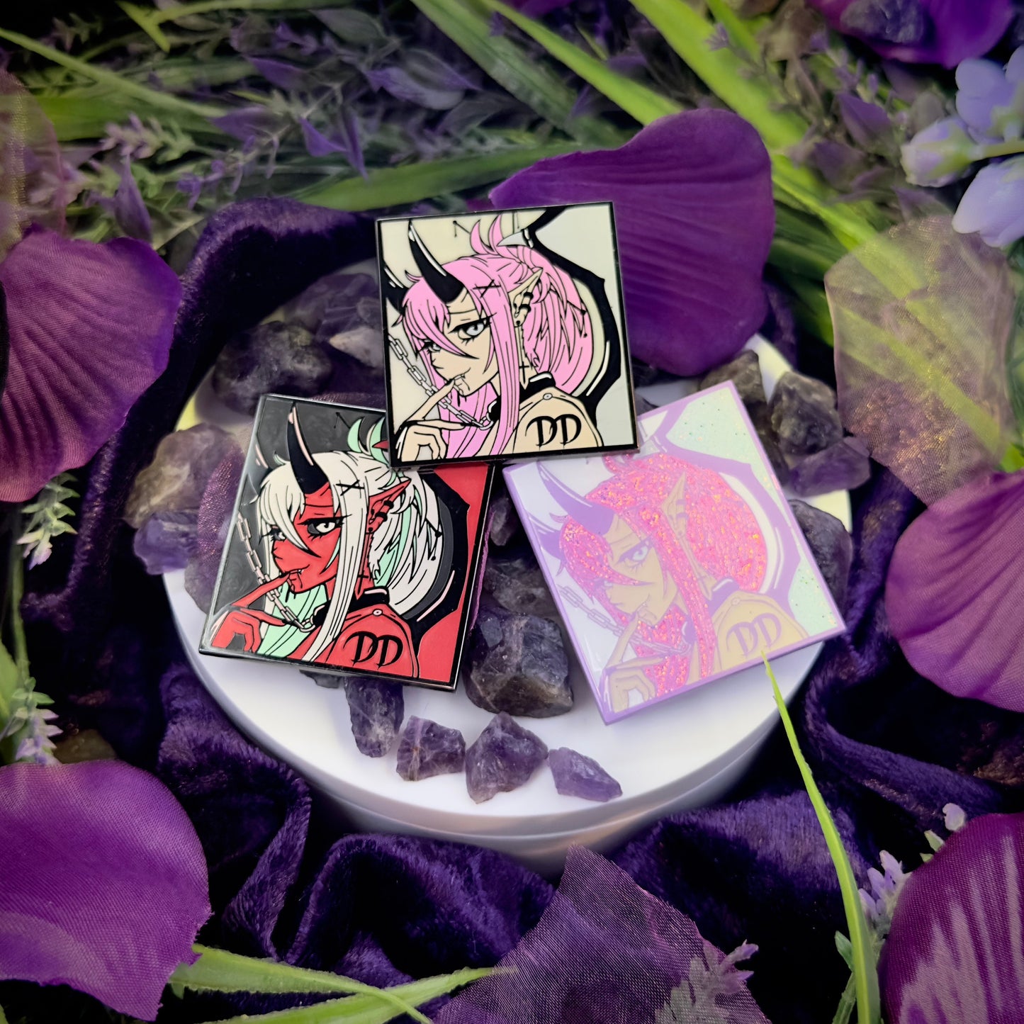 Devious Logo V2 Emamel Pin
