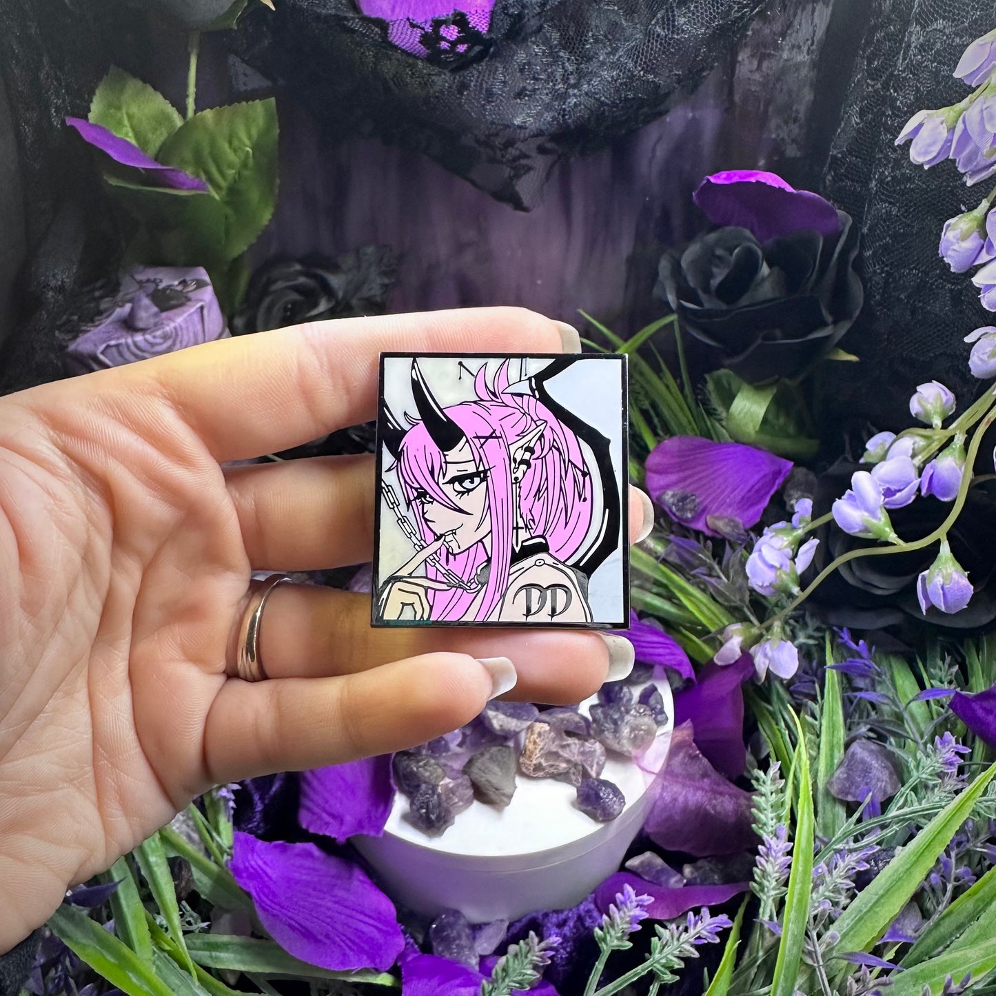 Devious Logo V2 Emamel Pin