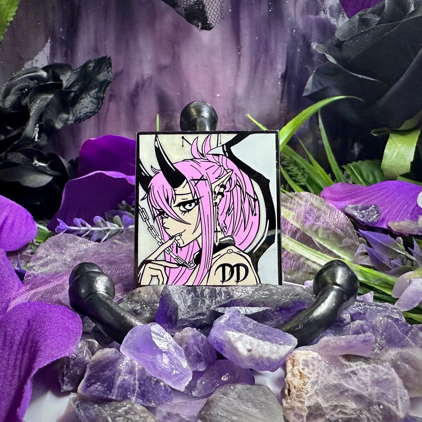 Devious Logo V2 Emamel Pin