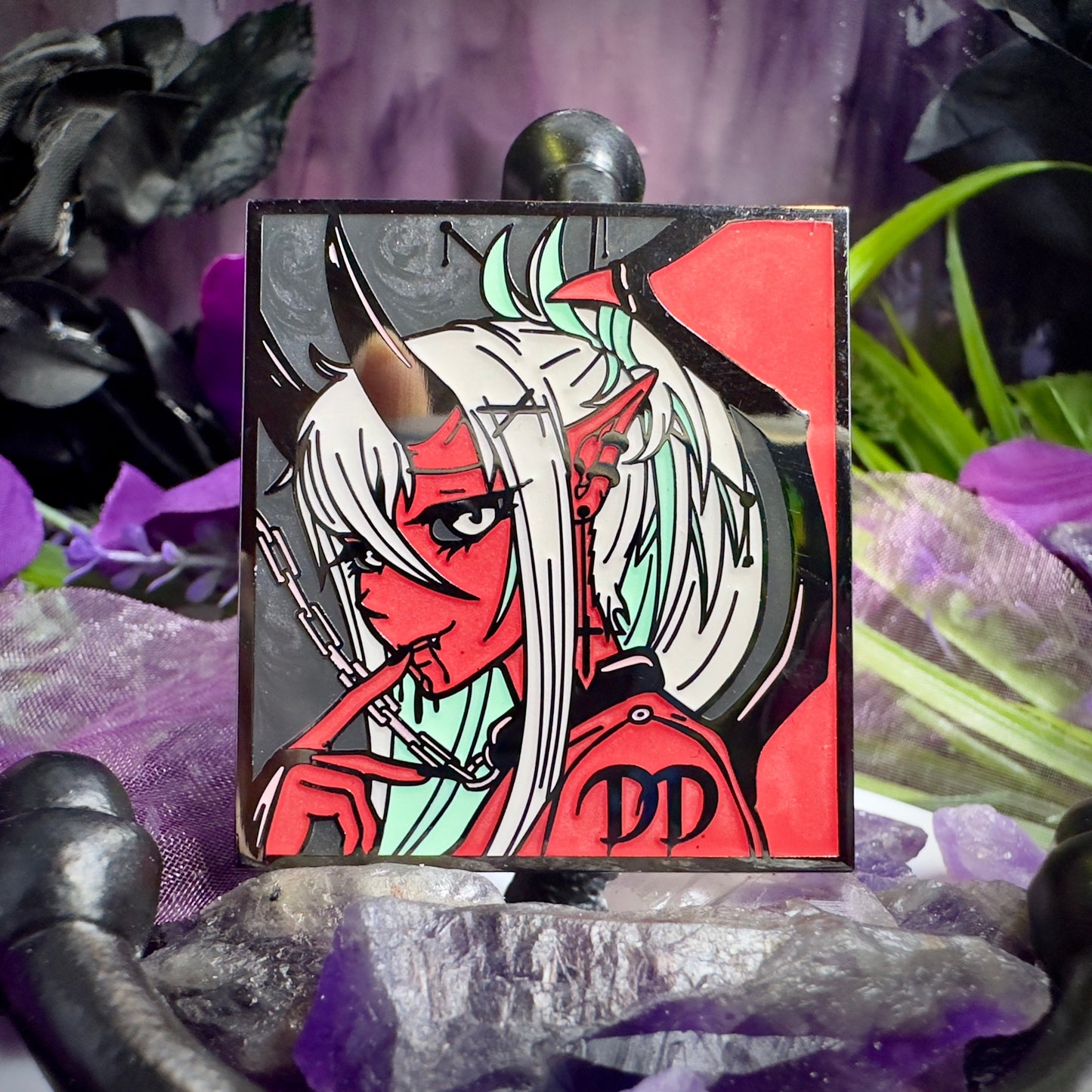Devious Logo V2 Emamel Pin